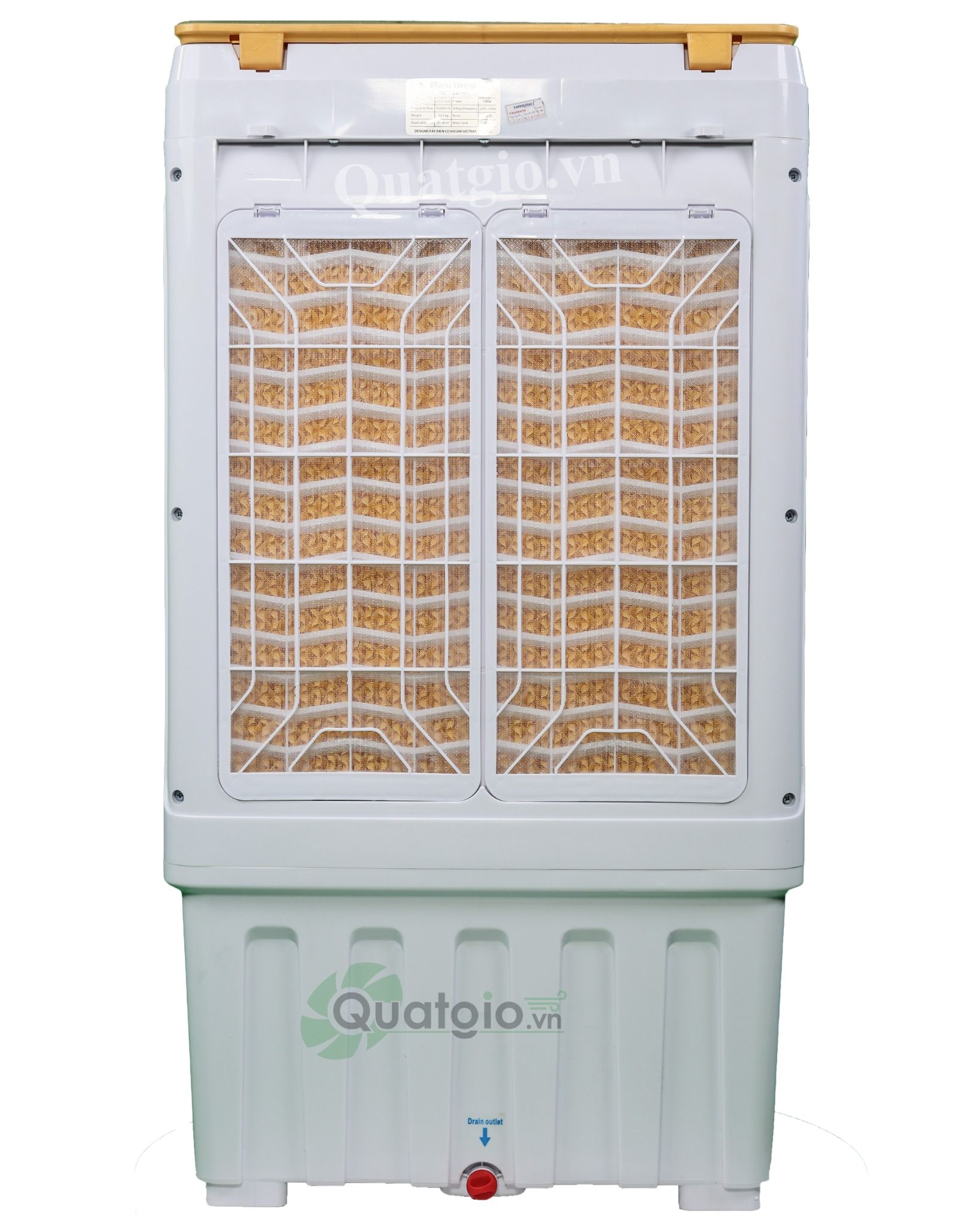 Quạt làm mát hơi nước điều hòa Hawin HSN-55C - 130w - Bản cơ - 40L