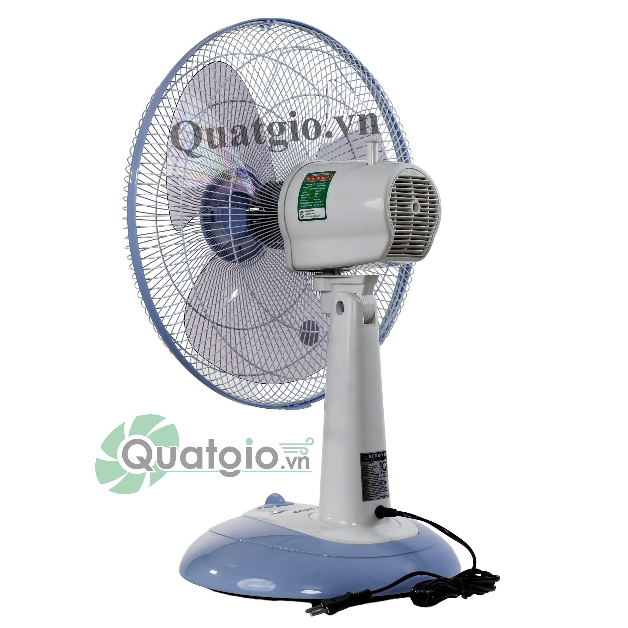 Quạt bàn senko B1612 47W - Nút vặn