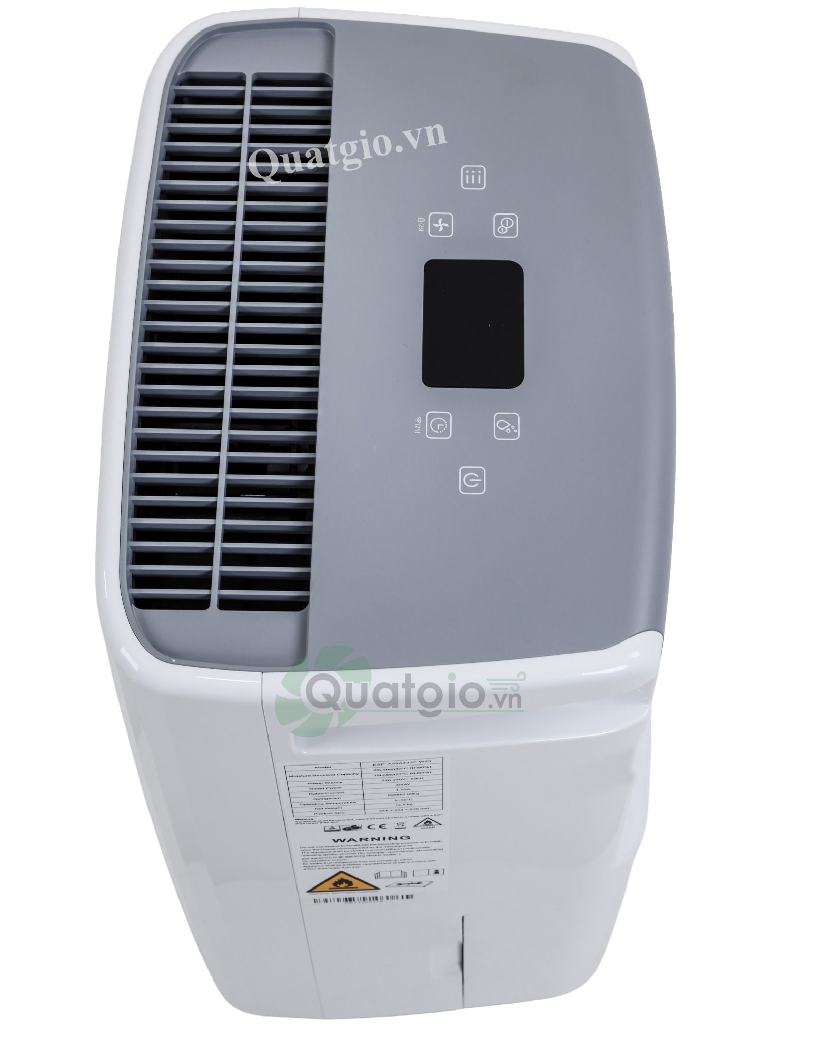 Máy hút ẩm kèm lọc không khí 25 lít Espark ESP-A25A433F