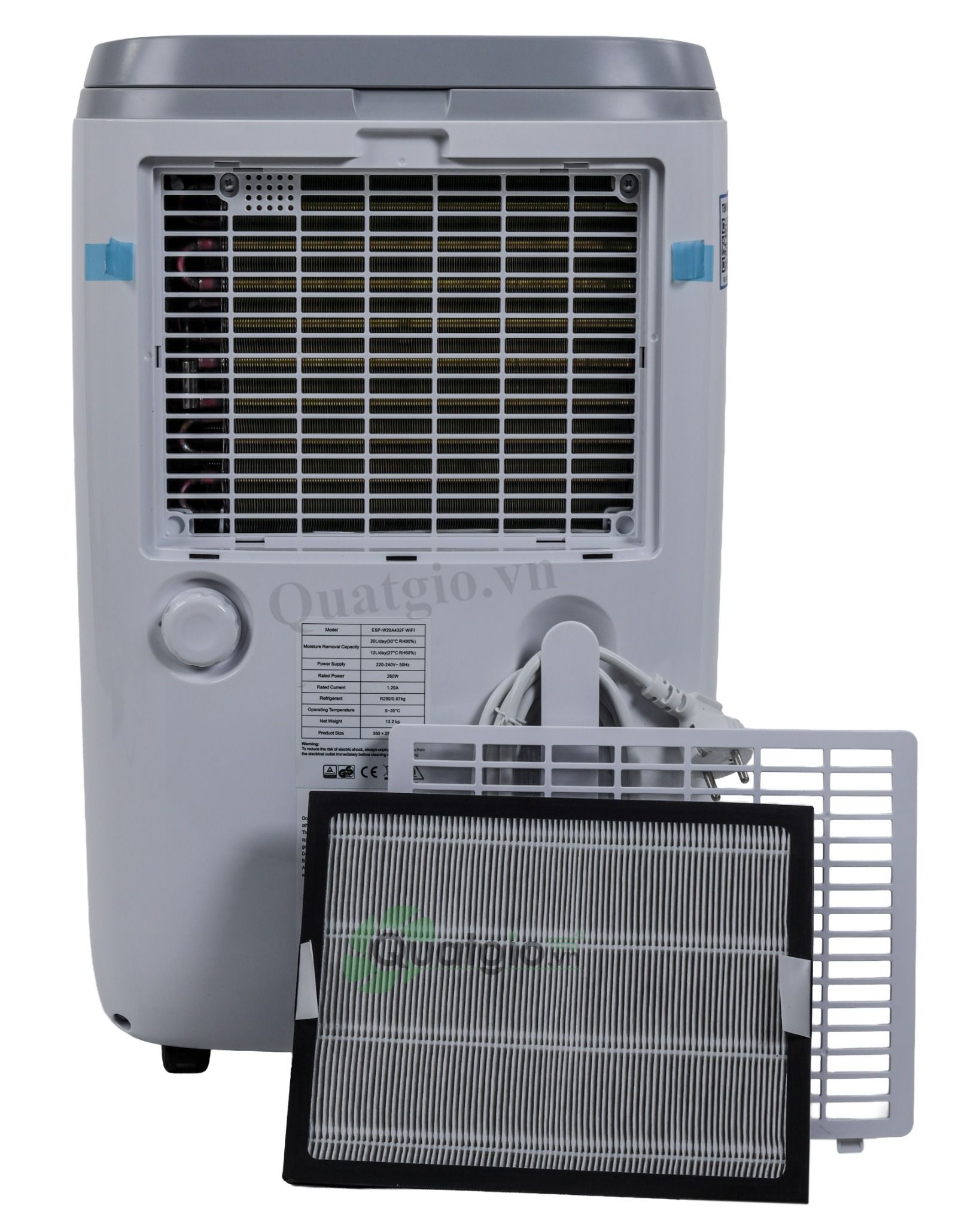 Máy hút ẩm không khí Espark ESP-W20A432F - 20 lít