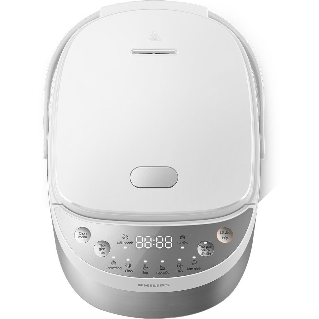 Nồi cơm điện tử mini Philips HD3170/66 0.85L, công nghệ Fuzzy Logic, hẹn giờ 24 giờ