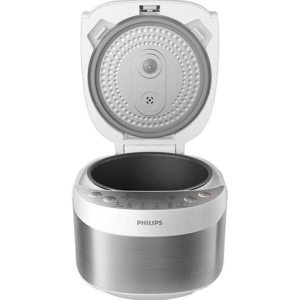 Nồi cơm điện tử mini Philips HD3170/66 0.85L, công nghệ Fuzzy Logic, hẹn giờ 24 giờ