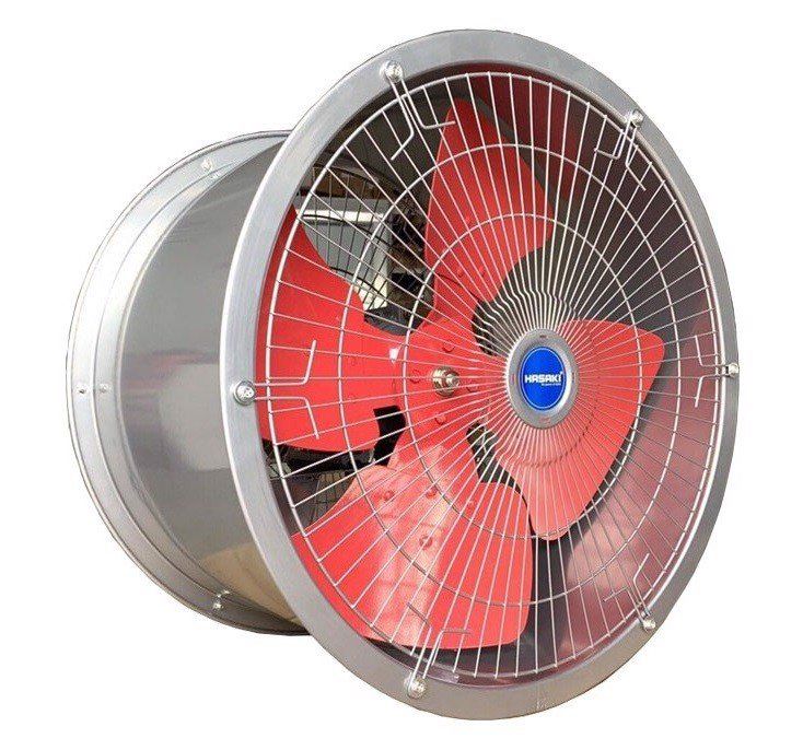 Quạt công nghiệp tròn Hawinco DFG-50SM / DFG-50A có chân