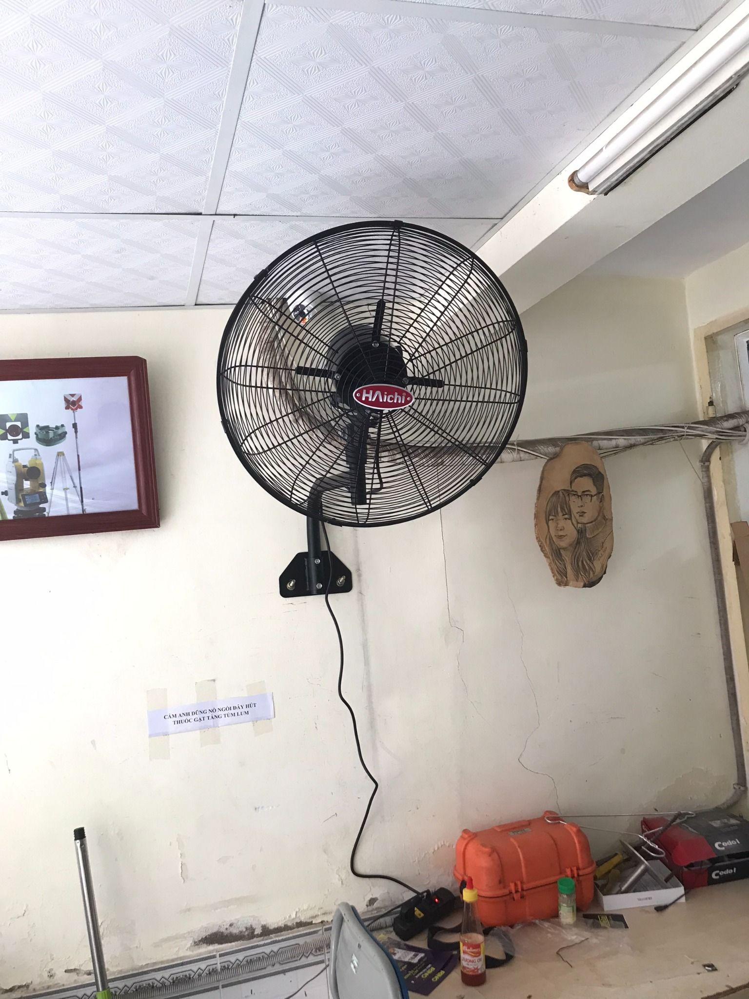 Quạt treo công nghiệp Haichi HCW-500  (155W)