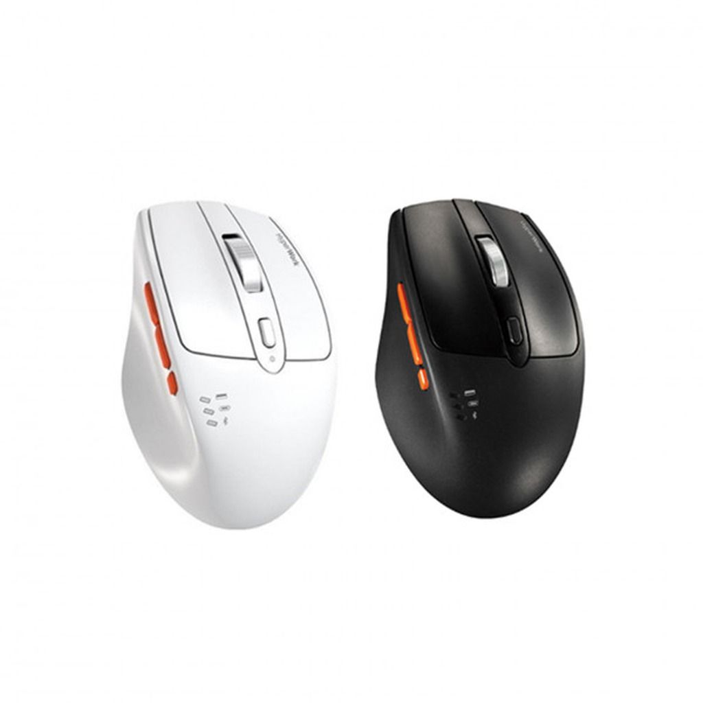 Chuột không dây HyperWork Silentium MS01 (Trắng/Đen)