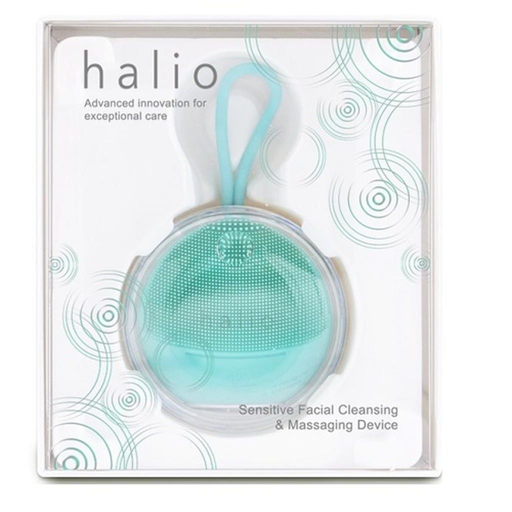 Máy rửa mặt Halio Sensitive Facial Cleansing & Massaging Device (Hồng Phấn/Tím)