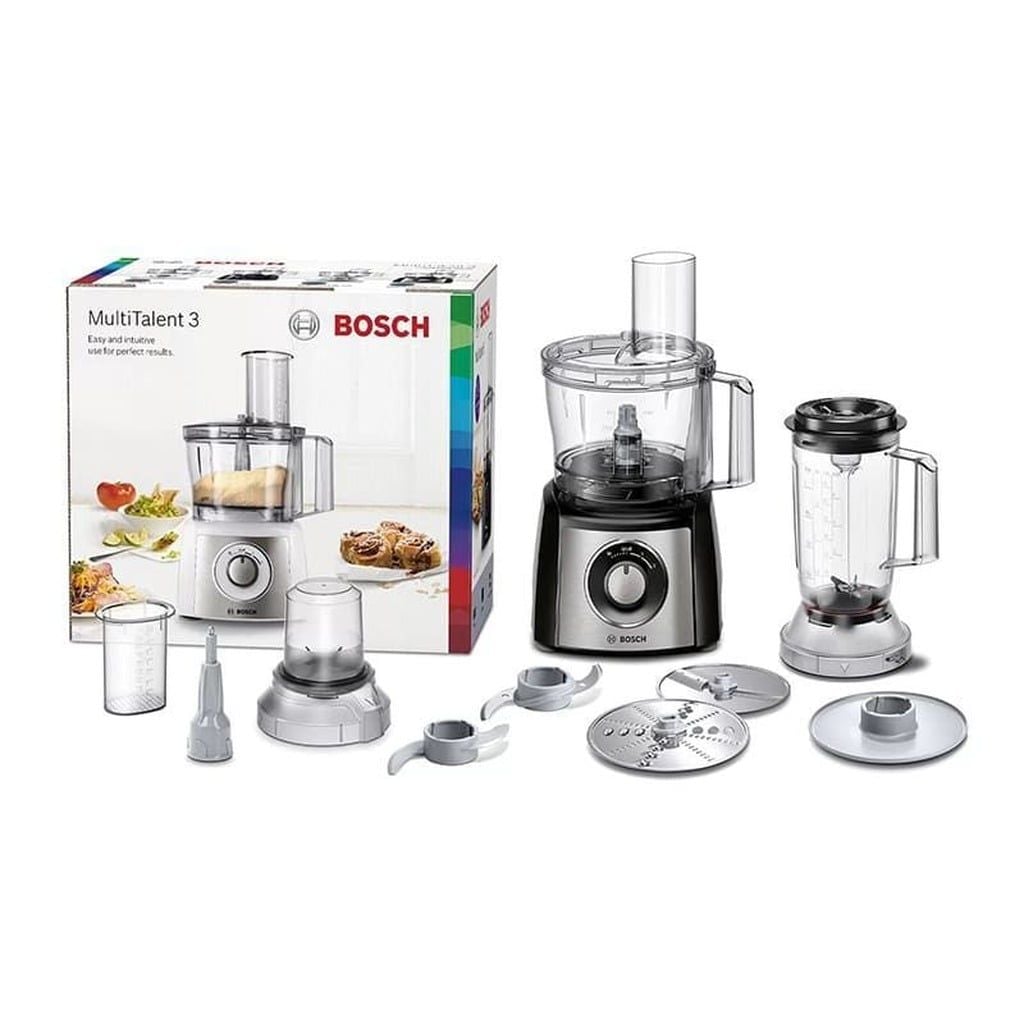 Máy xay đa năng Bosch MCM3501M MultiTalent 3 công suất 800W kèm 3 cối