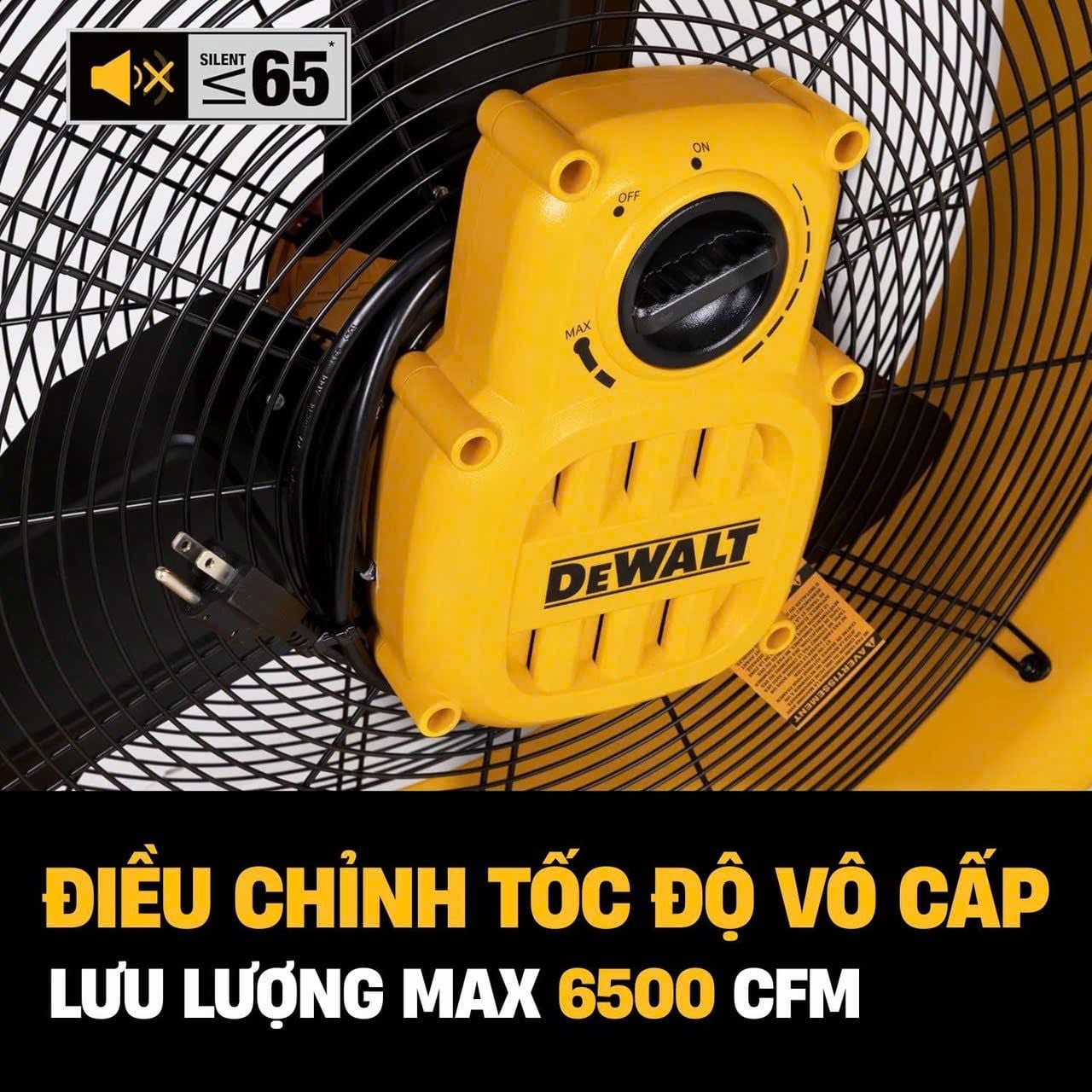 Quạt Sàn Công Nghiệp 24inch DeWALT DXF2410-SEA