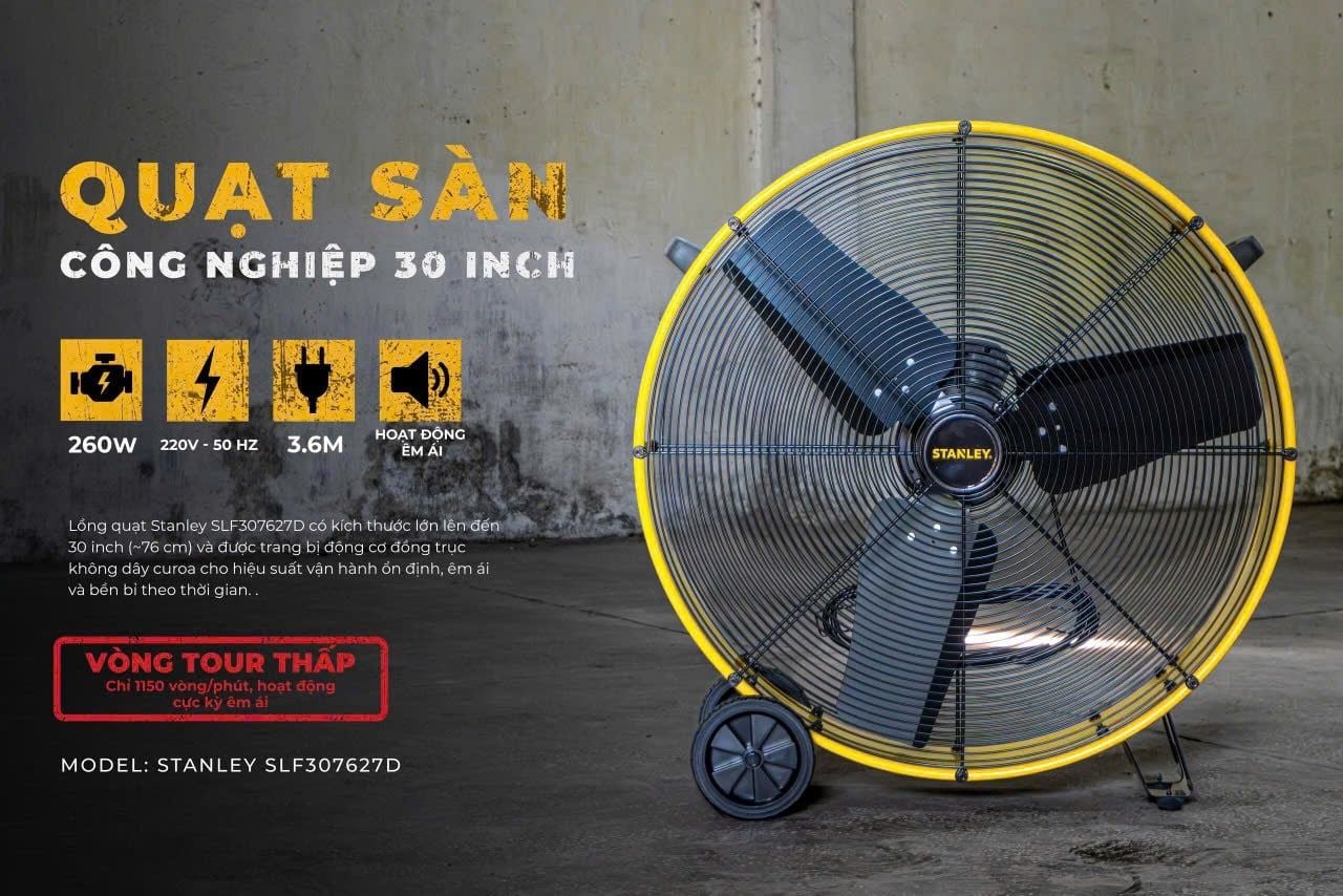Quạt Sàn Công Nghiệp 24inch DeWALT DXF2410-SEA