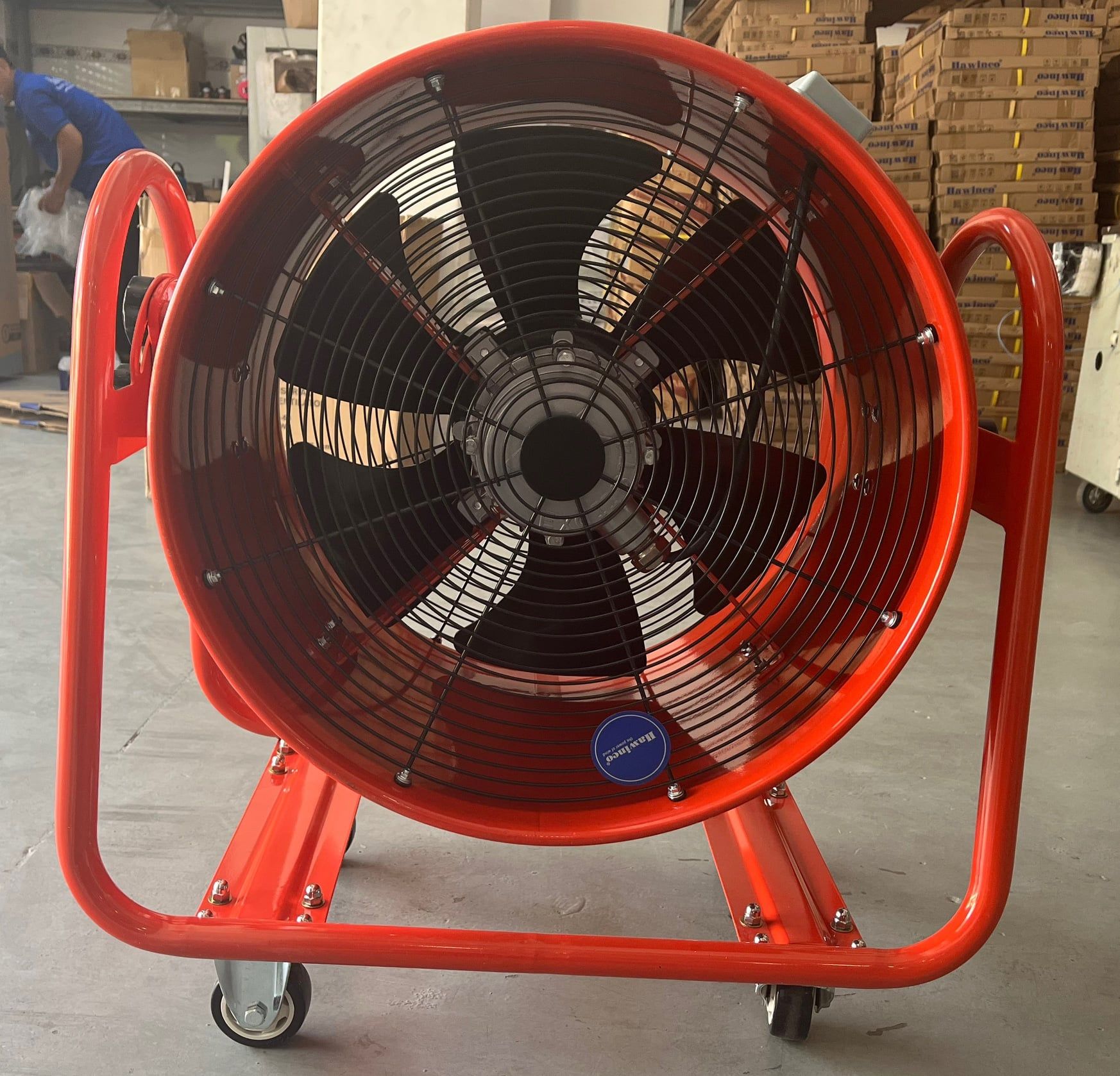 Quạt tròn xách tay Hawinco HST-50