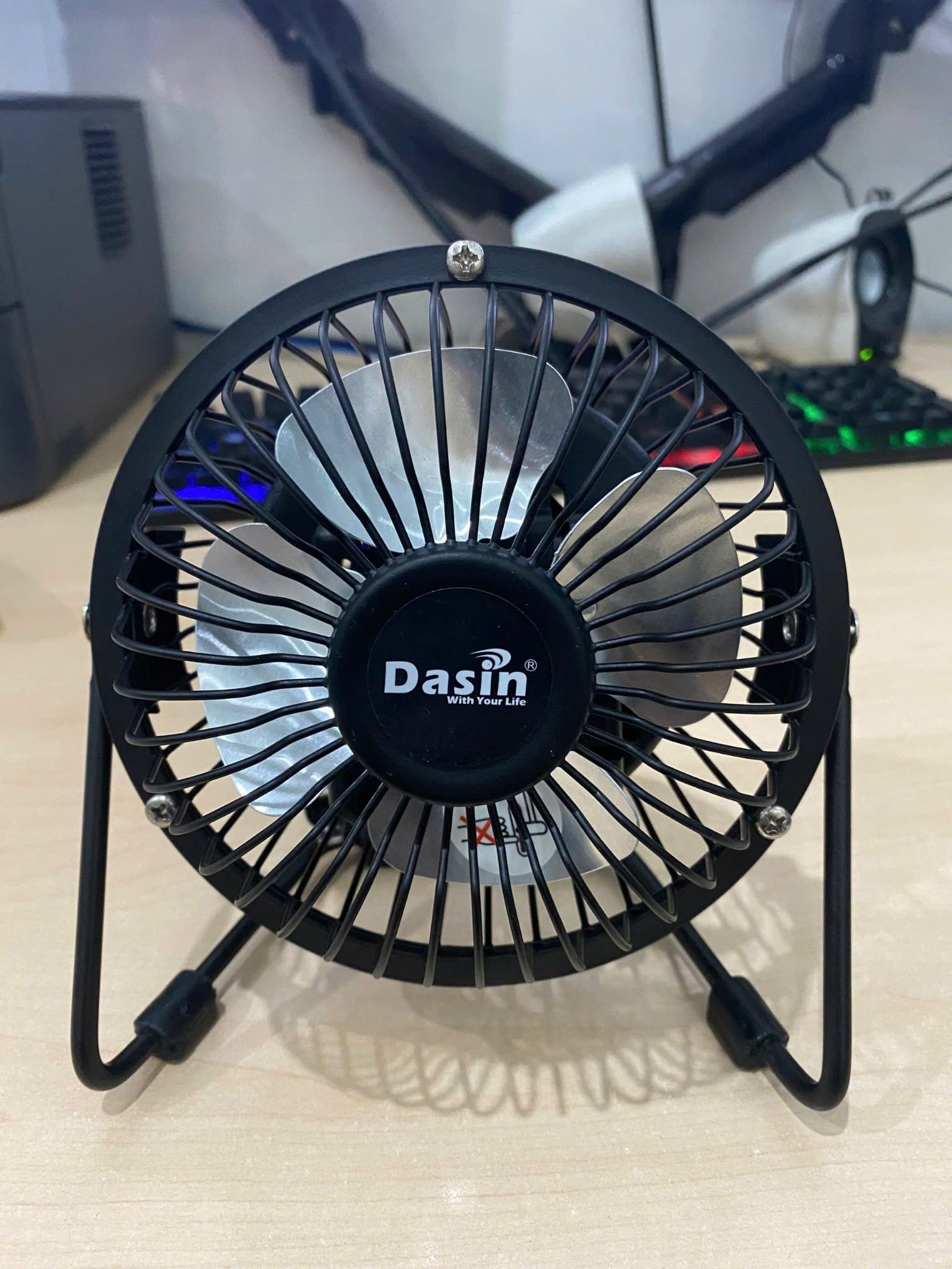 Quạt Sàn DASIN Mini KLB-101 - 8w - để bàn