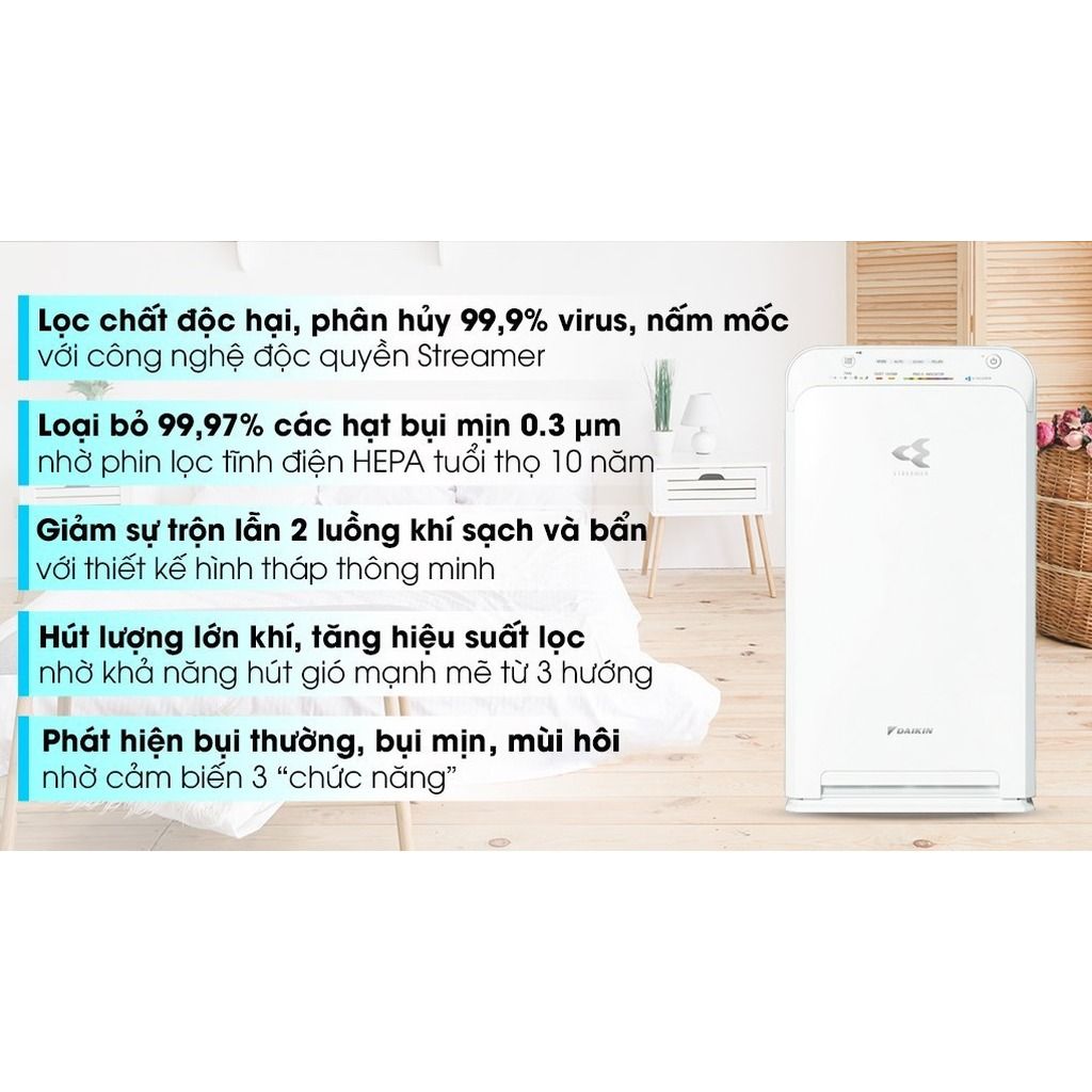 Máy lọc không khí Daikin MC40UVM6-7