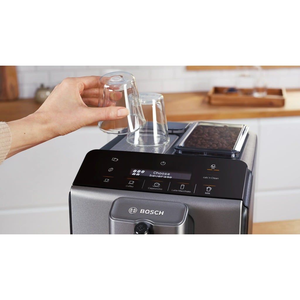 Máy pha cà phê tự động Bosch TIE20504 áp suất 15 bar bình nước 1.4L