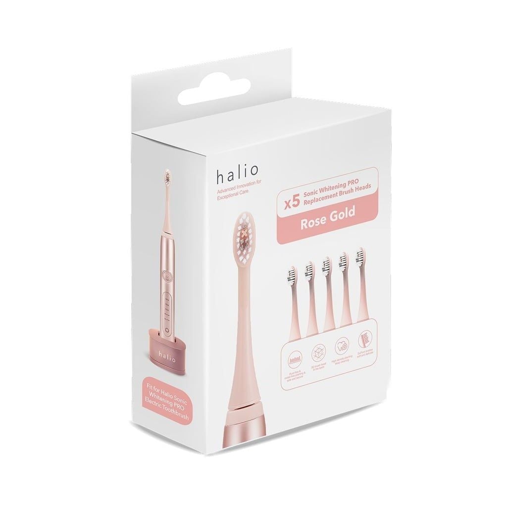 Bàn chải điện làm trắng răng Halio Sonic Whitening Toothbrush Pro ( Hồng/Xanh)