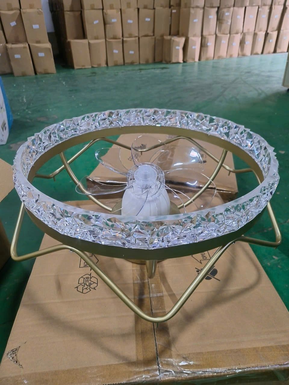 Quạt trần đèn ốp trần Thịnh Hoa W2310