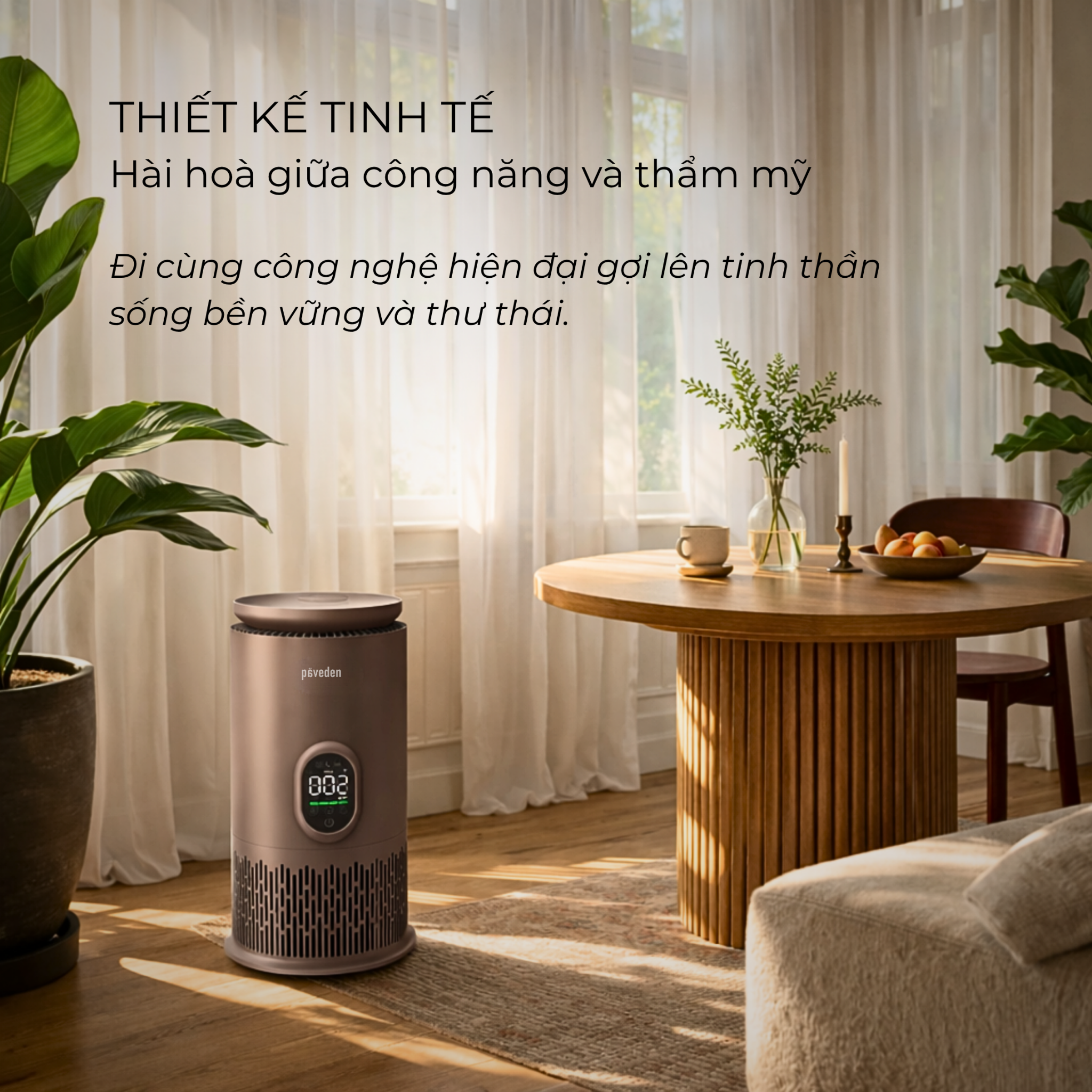 Máy lọc không khí tạo ẩm Paveden PAP-HF316T