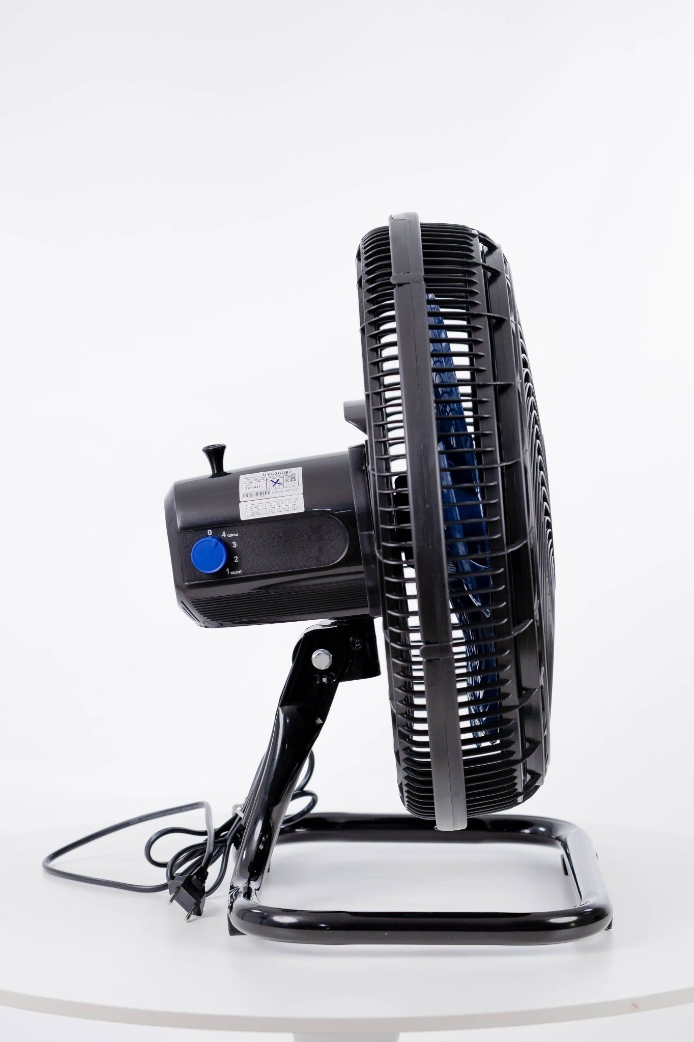 Quạt sàn ASIAVINA TURBO PLUS VY636892 (Đen cam)/ VY636792 (Xám)/ VY636092 (Đen xanh) -90w Siêu mạnh