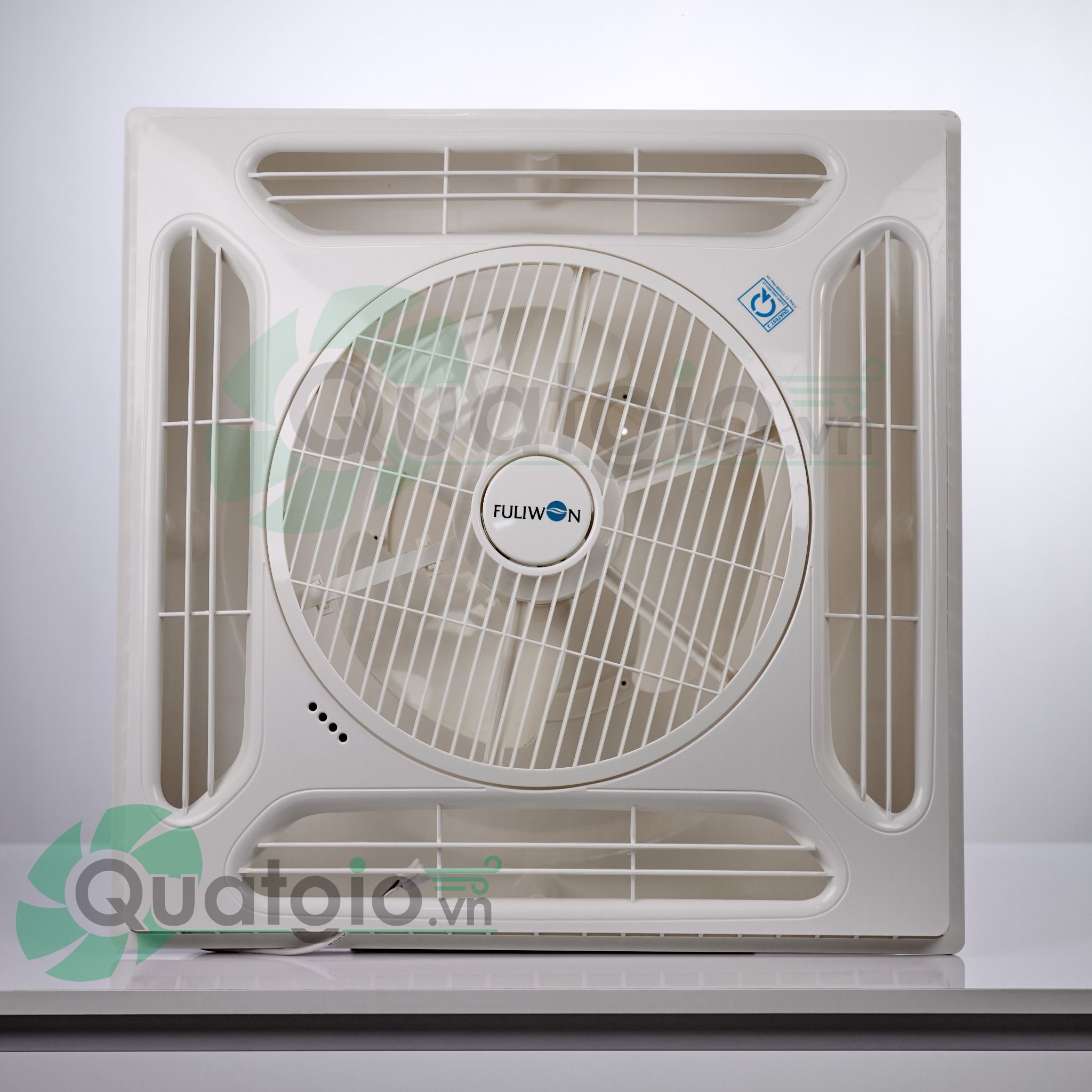 Quạt đảo âm trần dạng hộp Fuliwon FU001 38w - Remote