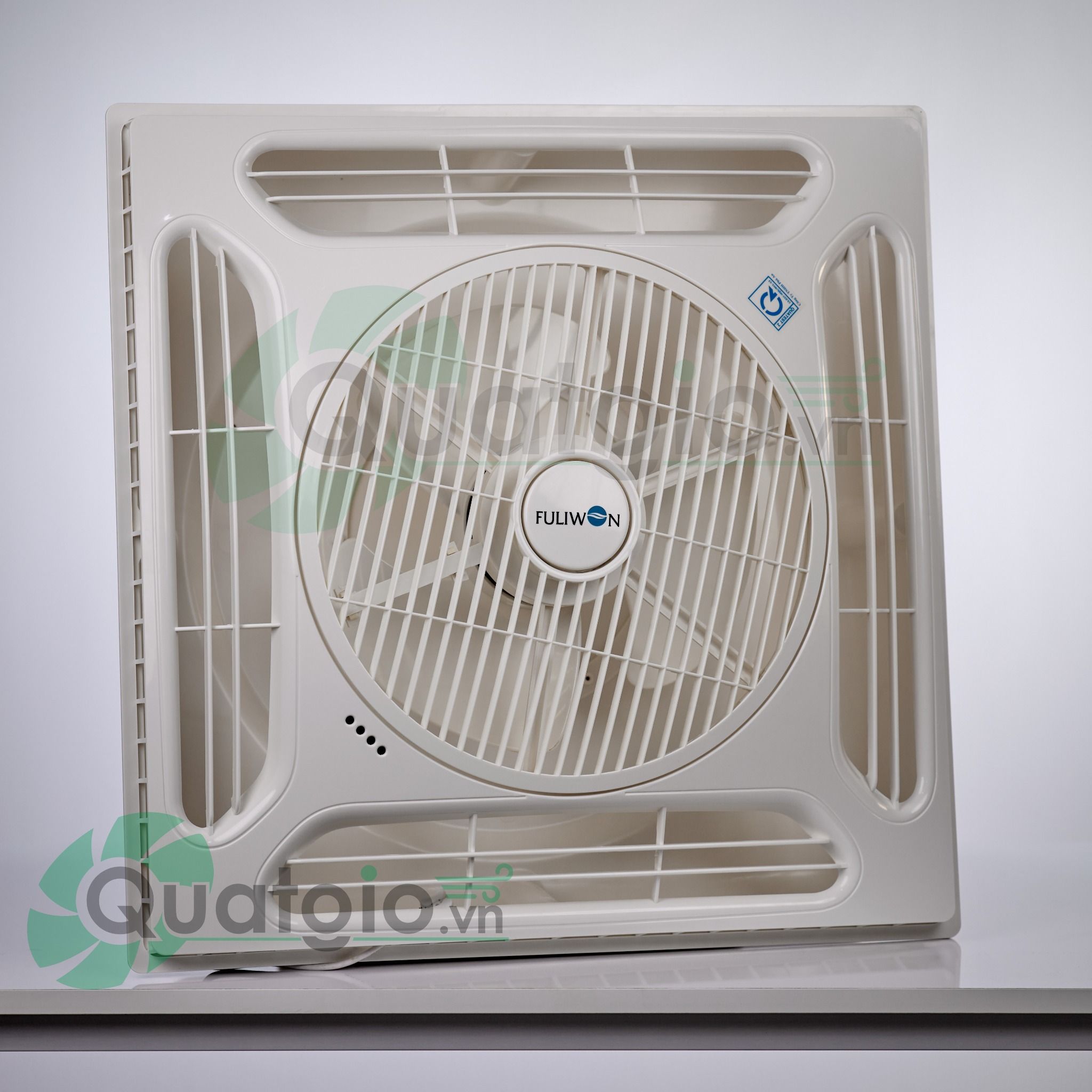 Quạt đảo âm trần dạng hộp Fuliwon FU001 38w - Remote