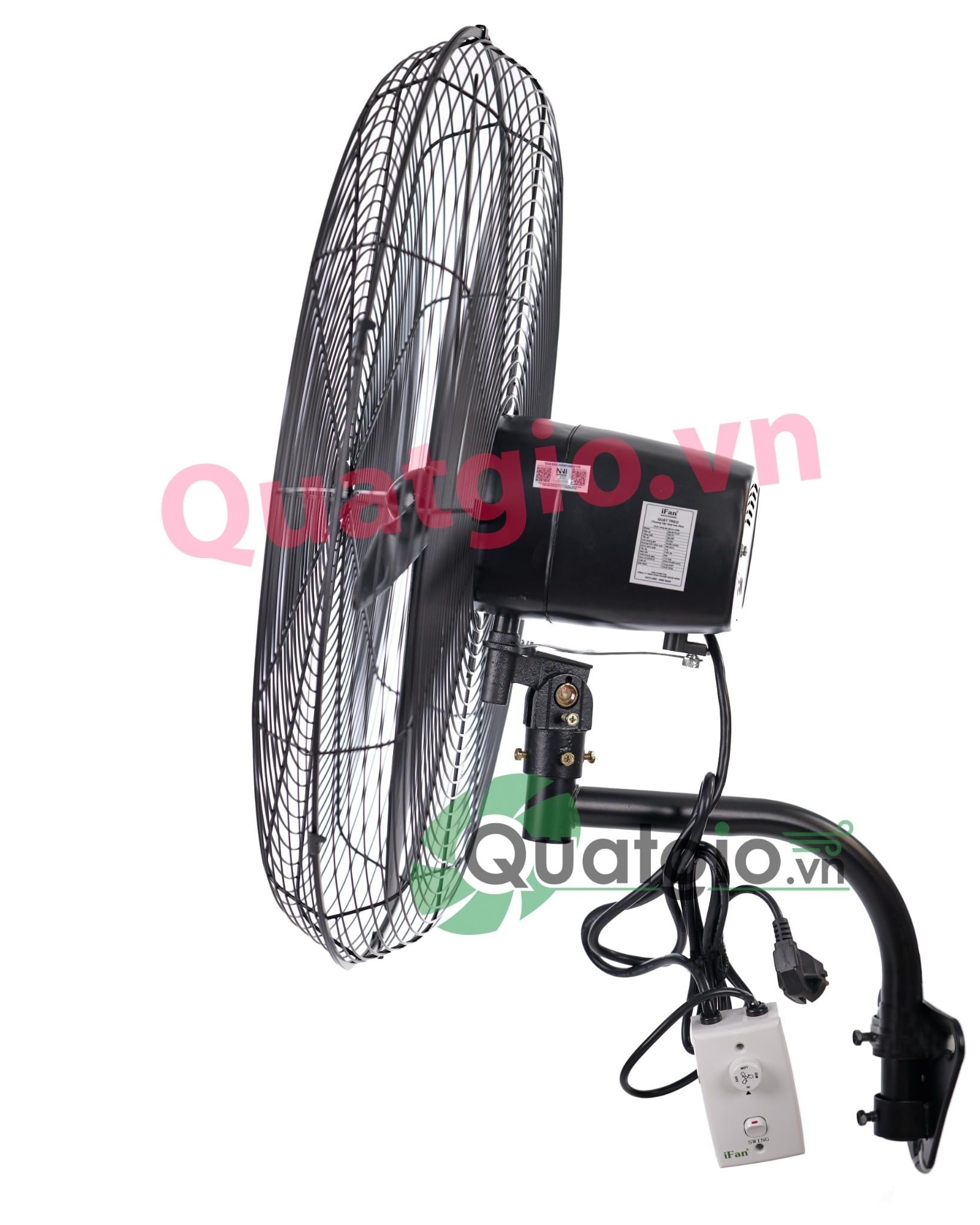 Quạt treo công nghiệp iFan NB-65-PLUS - có Hộp số - 200W