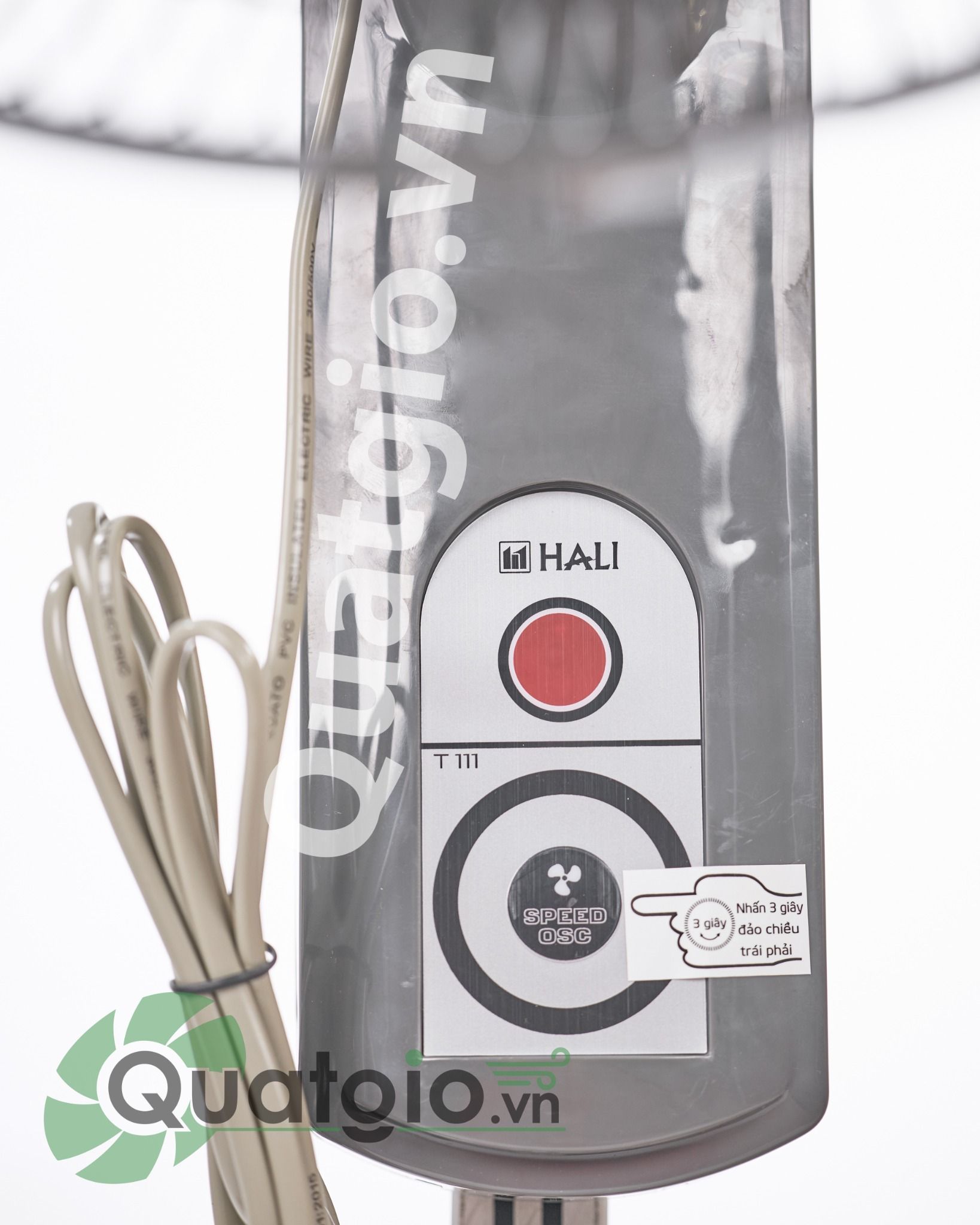 Quạt treo tường Hali T1-R có Remote