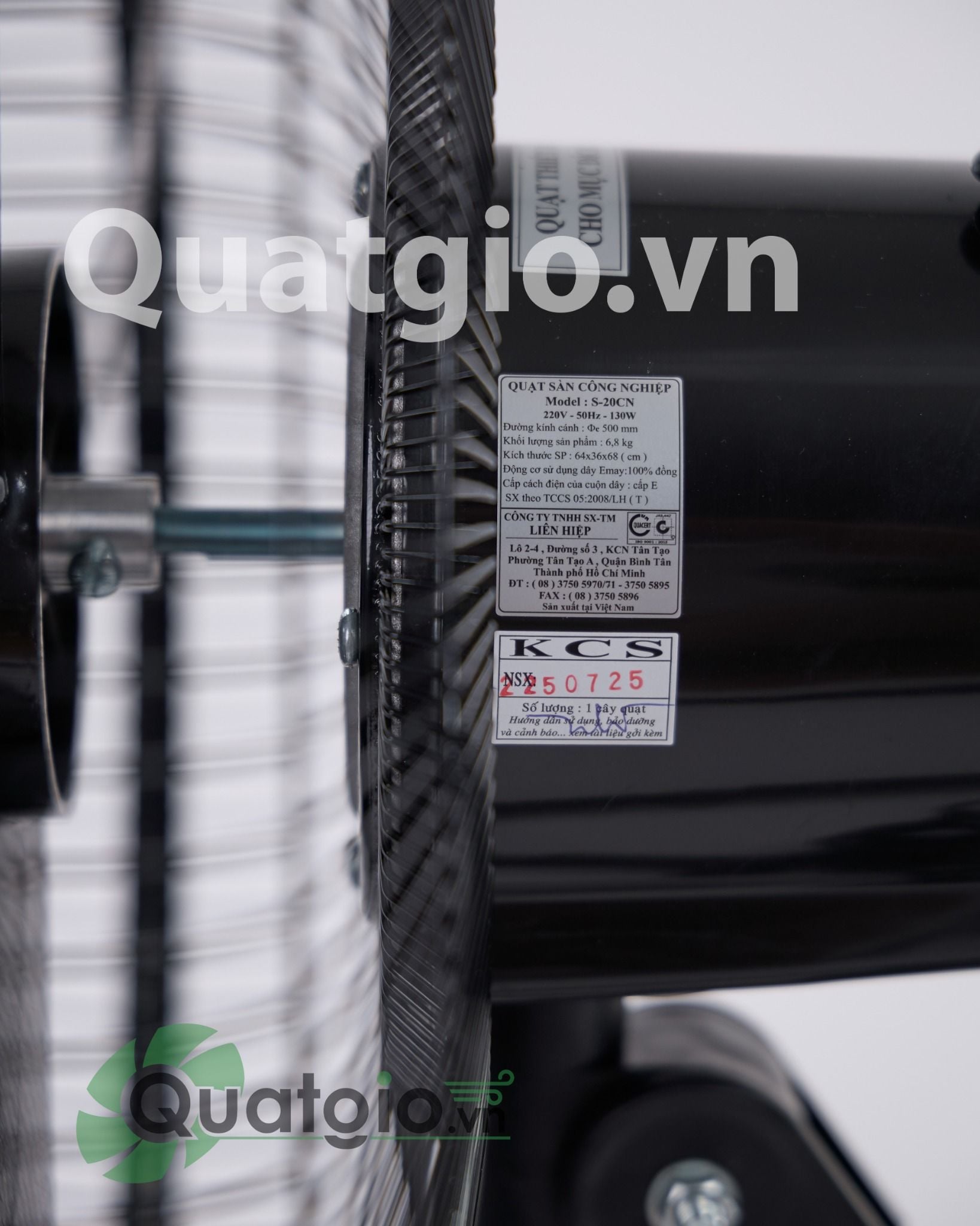 Quạt sàn công nghiệp Lifan S-20CN - 50cm - 130W