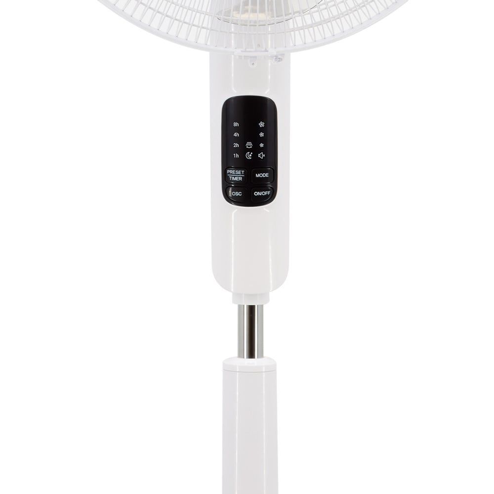 Quạt đứng Hitachi LF-A6RCWN / LF-A6RCGN (Trắng/Xám) - 55W - Remote