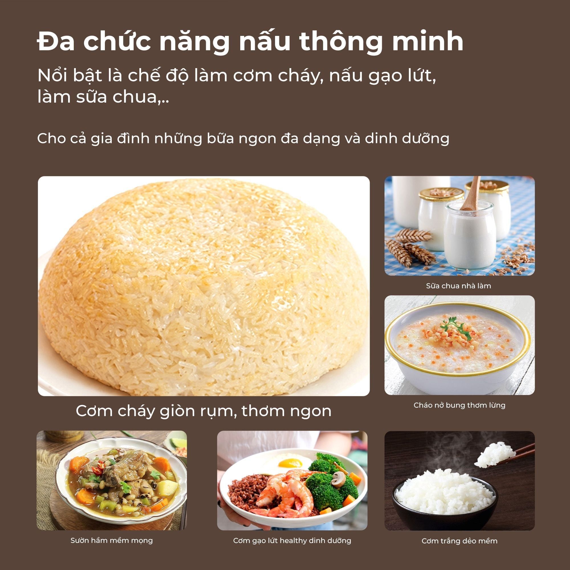 Nồi cơm điện tử 3D 1.8L Paveden PR-3D18BE