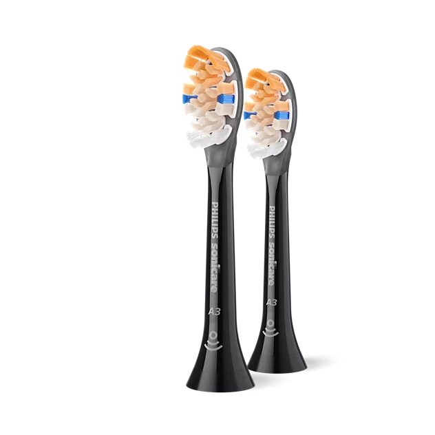 Bộ 2 Đầu Bàn Chải Điện A3 Philips Sonicare HX9092/91(Trắng) & HX9092/14 (Màu Đen)
