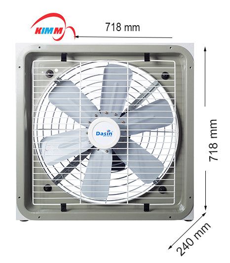 Quạt thông gió công nghiệp Dasin KVF-2460 - 270W - (220V/380V)