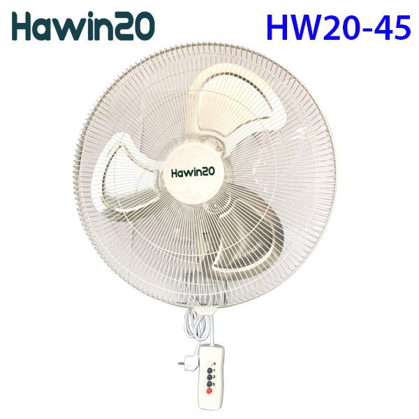 [Hỏa tốc] Quạt treo công nghiệp Hawin20 HW20-45SM - 140w ( cánh vàng )