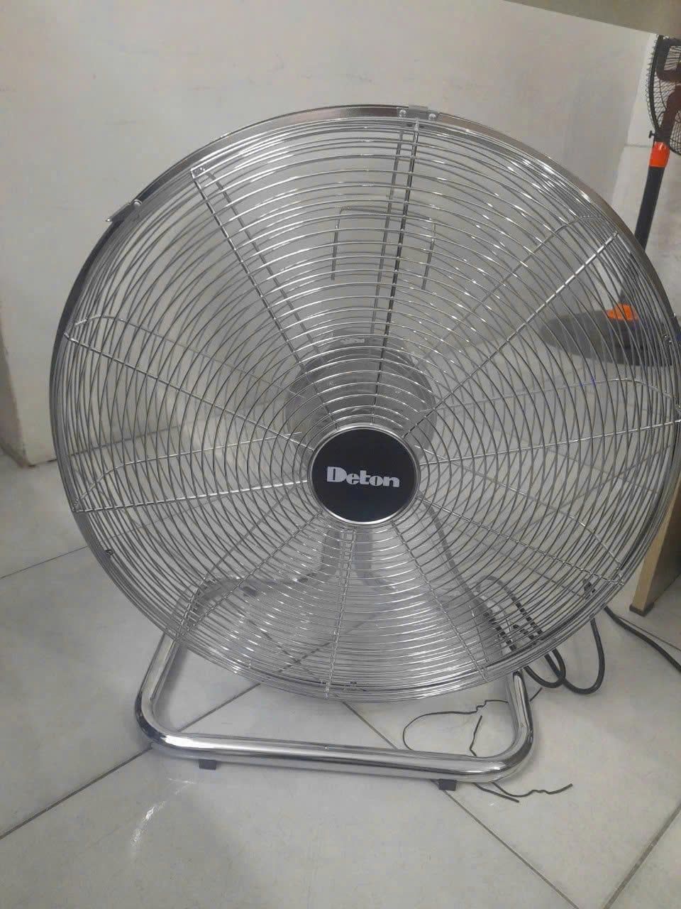 Quạt sàn công nghiệp Deton CF-50G - 110W ( Sơn đen / Xi mạ )