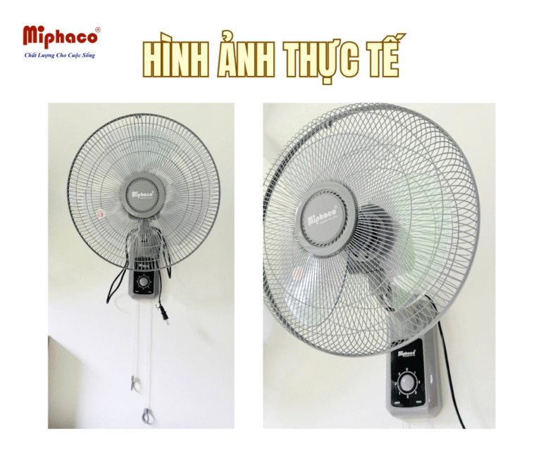 Quạt treo Miphaco TR42 - 50W - Dây giật