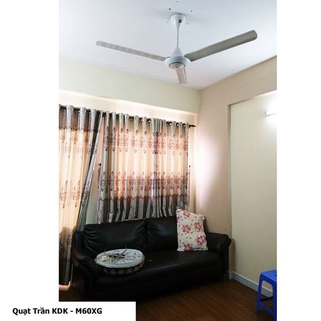 Quạt trần KDK M60XG sải cánh 1.5m - Hộp số