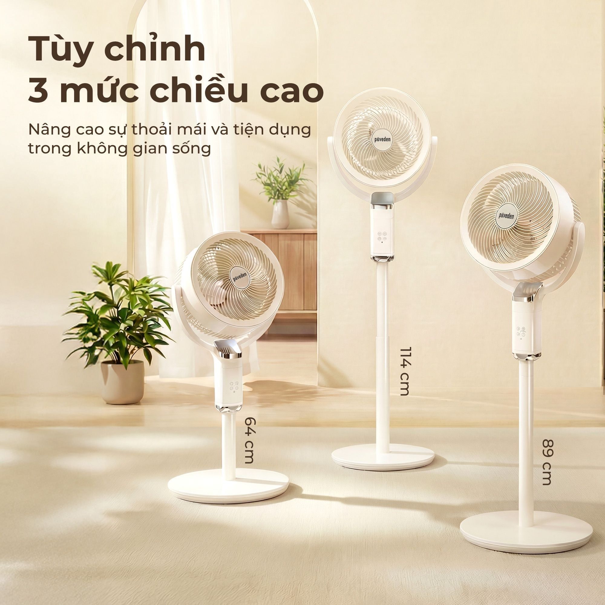 Quạt tuần hoàn không khí Paveden PCF-18RHW