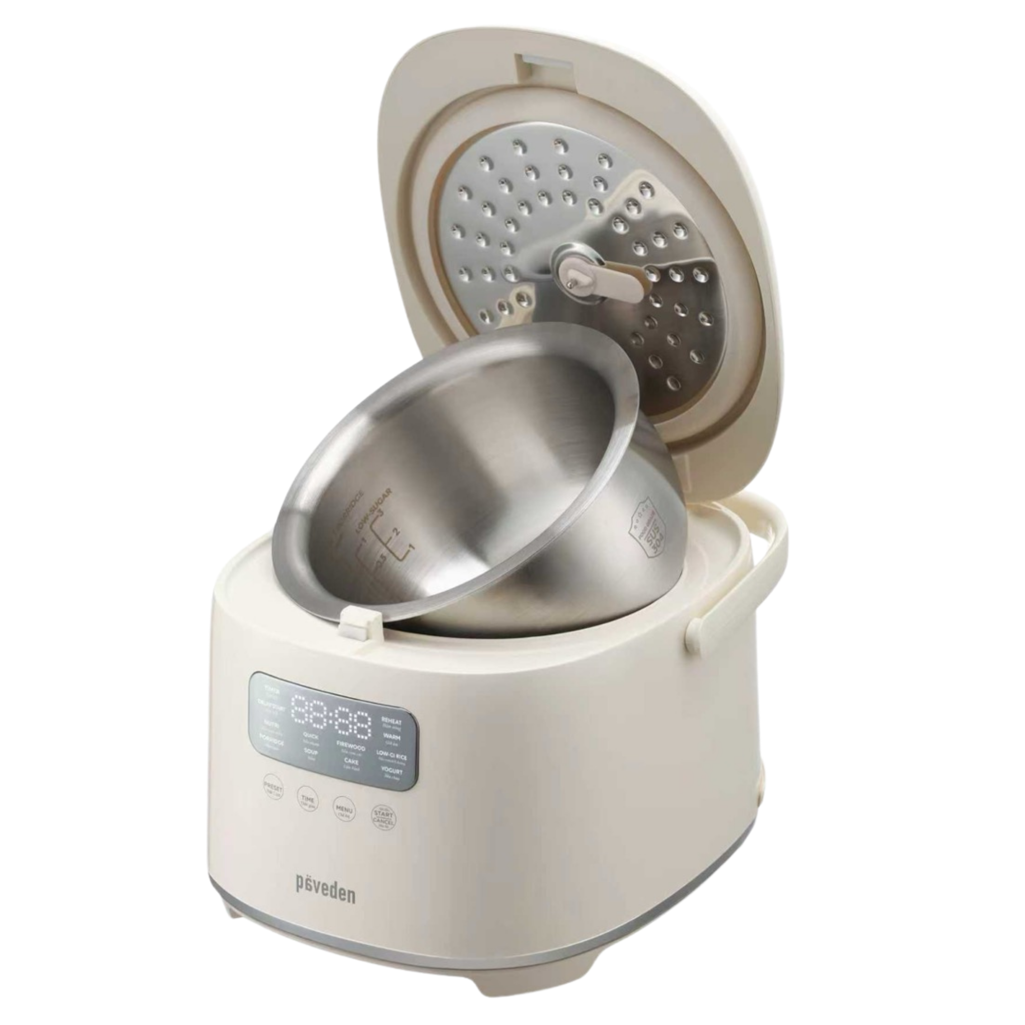 Nồi cơm điện tử 3D 1.8L Paveden PR-3D18BE