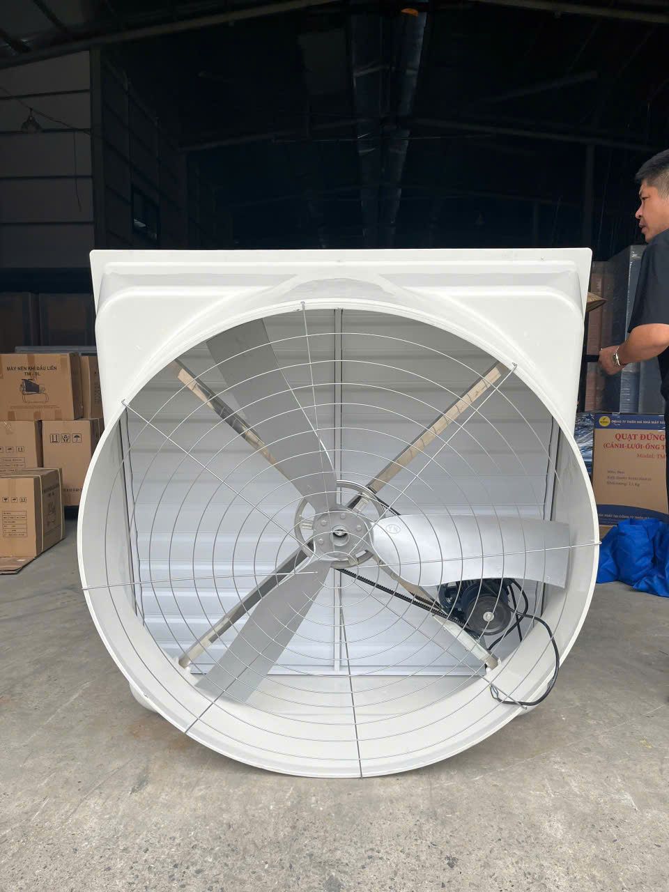 Quạt thông gió công nghiệp COMPOSITE Wing TMGQ-560 / TMGQ-660 / TMGQ-860 / TMGQ-1060 / TMGQ-1260 / TMGQ-1460