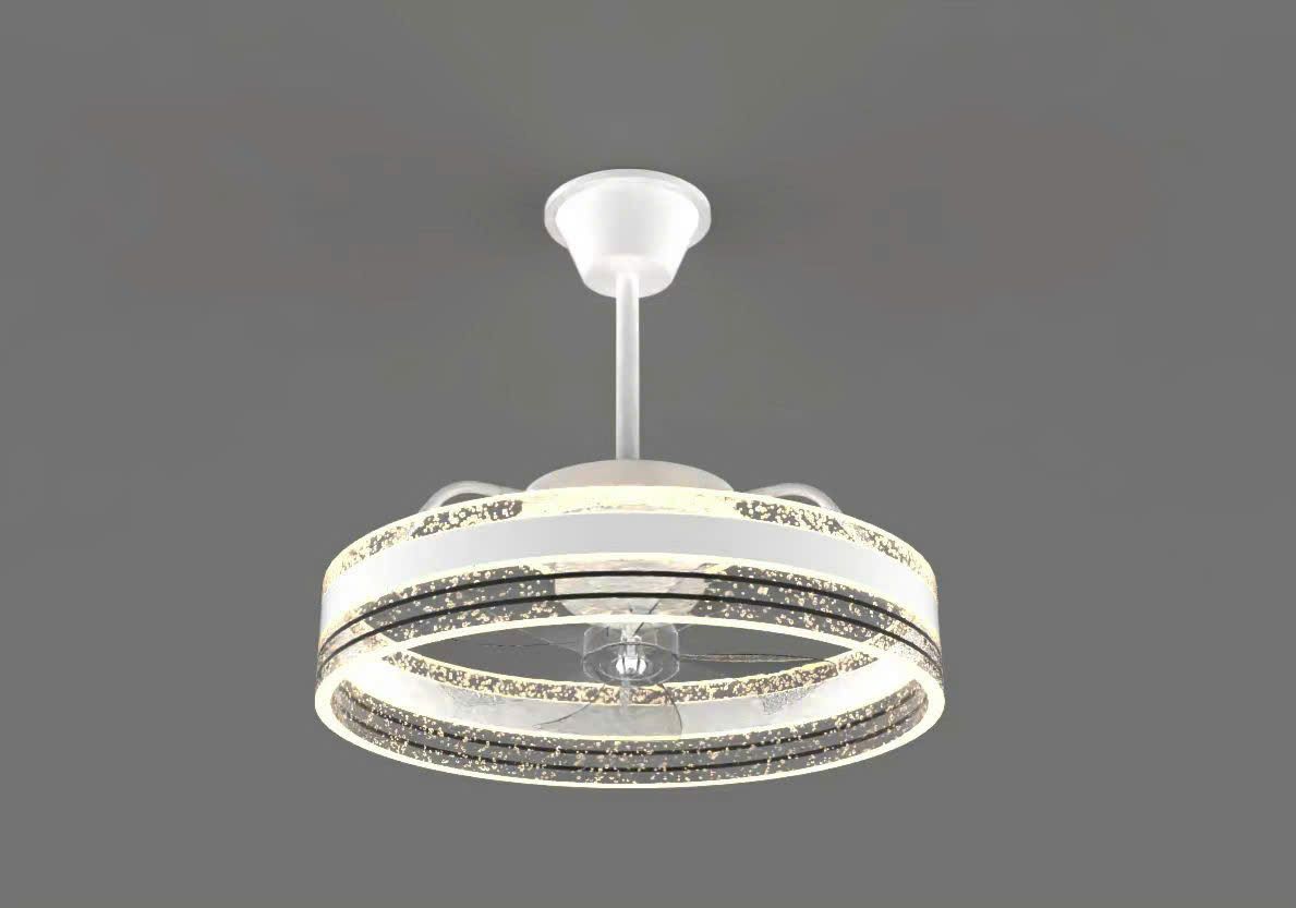 Quạt trần đèn ốp trần Thịnh Hoa W2310