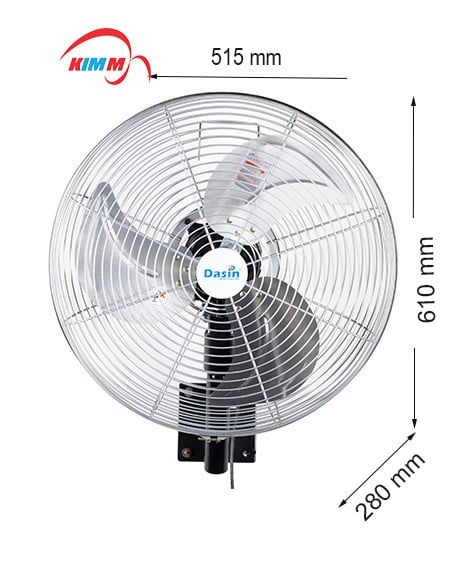 Quạt treo công nghiệp Dasin KWP-1845 - 71W - 45cm