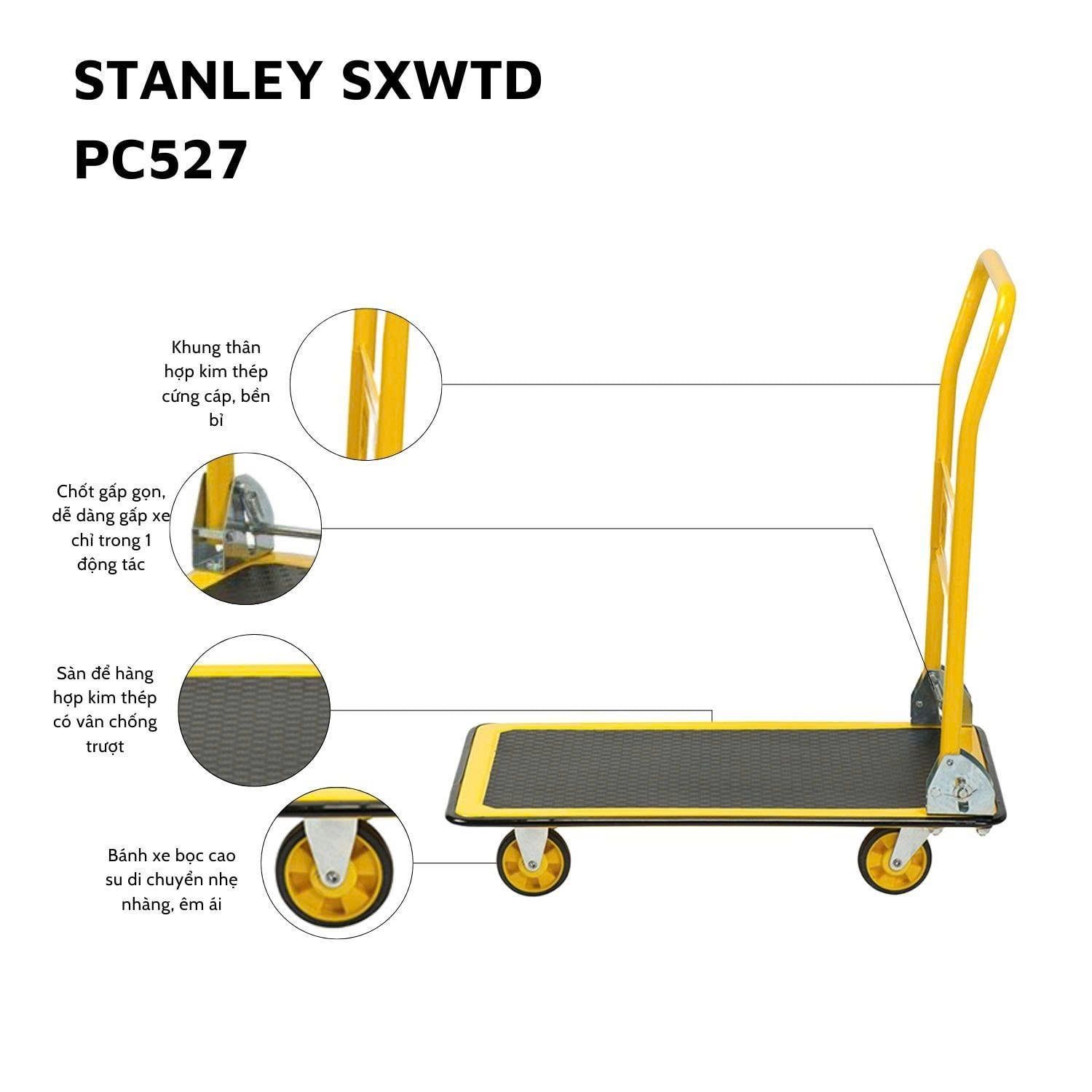 Xe đẩy Stanley PC527