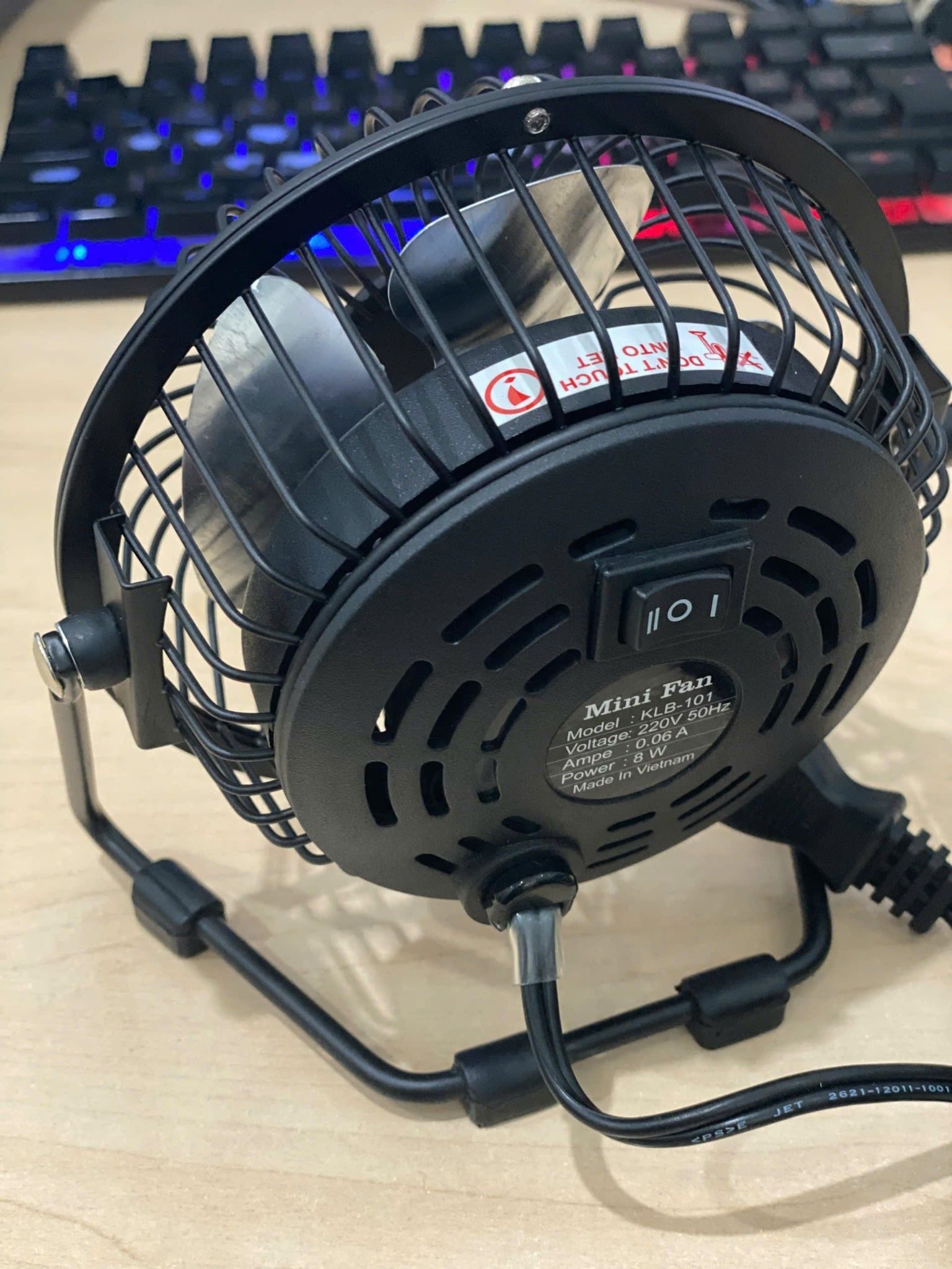 Quạt Sàn DASIN Mini KLB-101 - 8w - để bàn