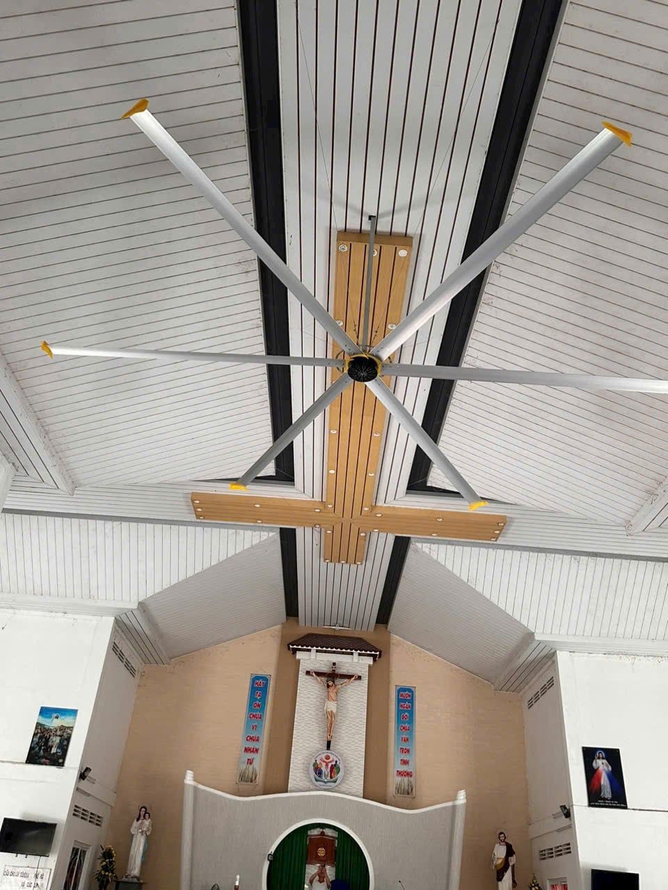 Quạt trần công nghiệp Wing sải cánh 3m5 - 4m2 - 5m2 - 6m2 - 7m35 ( YSX308-80H / YSX308-50H / YSX308-40H / YSX254-40H / YSX207-35H)