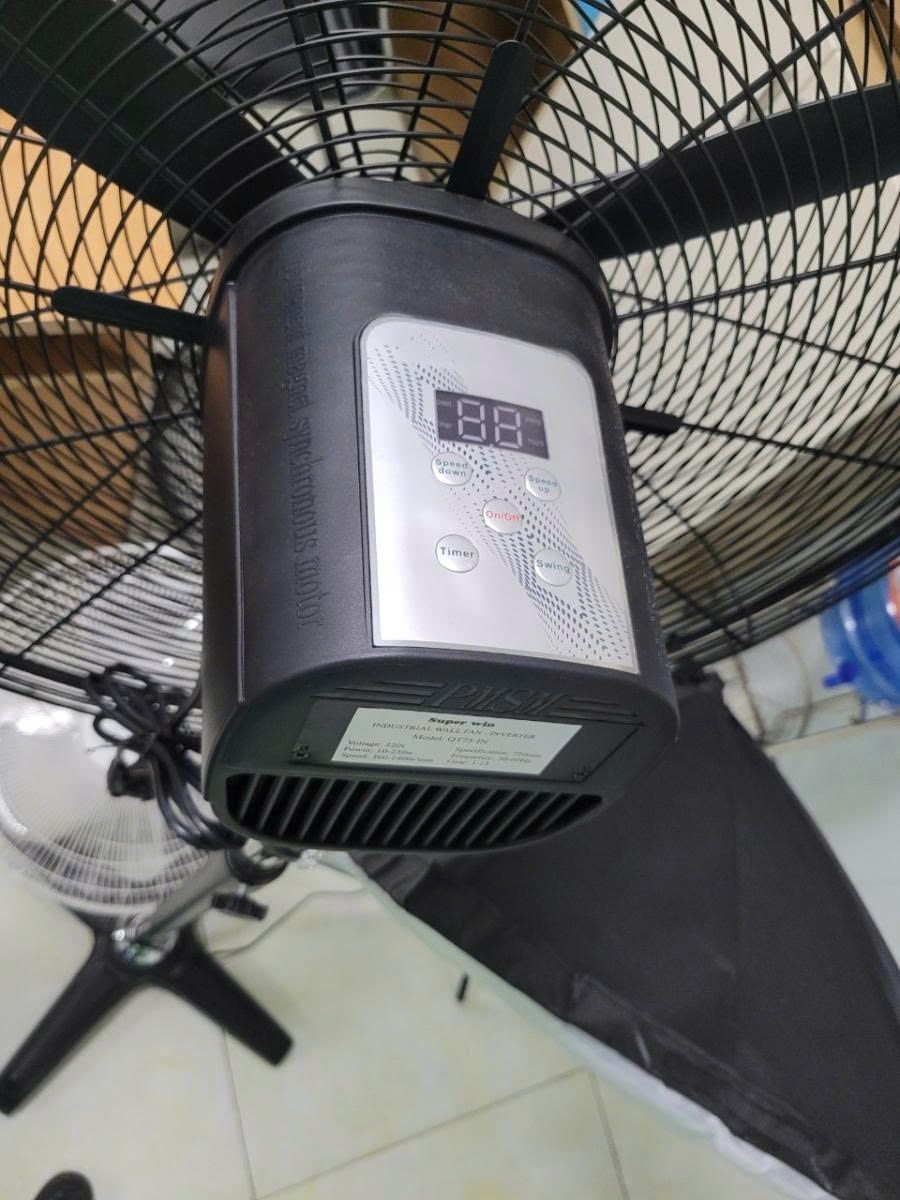 Quạt đứng công nghiêp Inverter SuperWin QD75-IN - 250W - Remote - Sải cánh 75cm