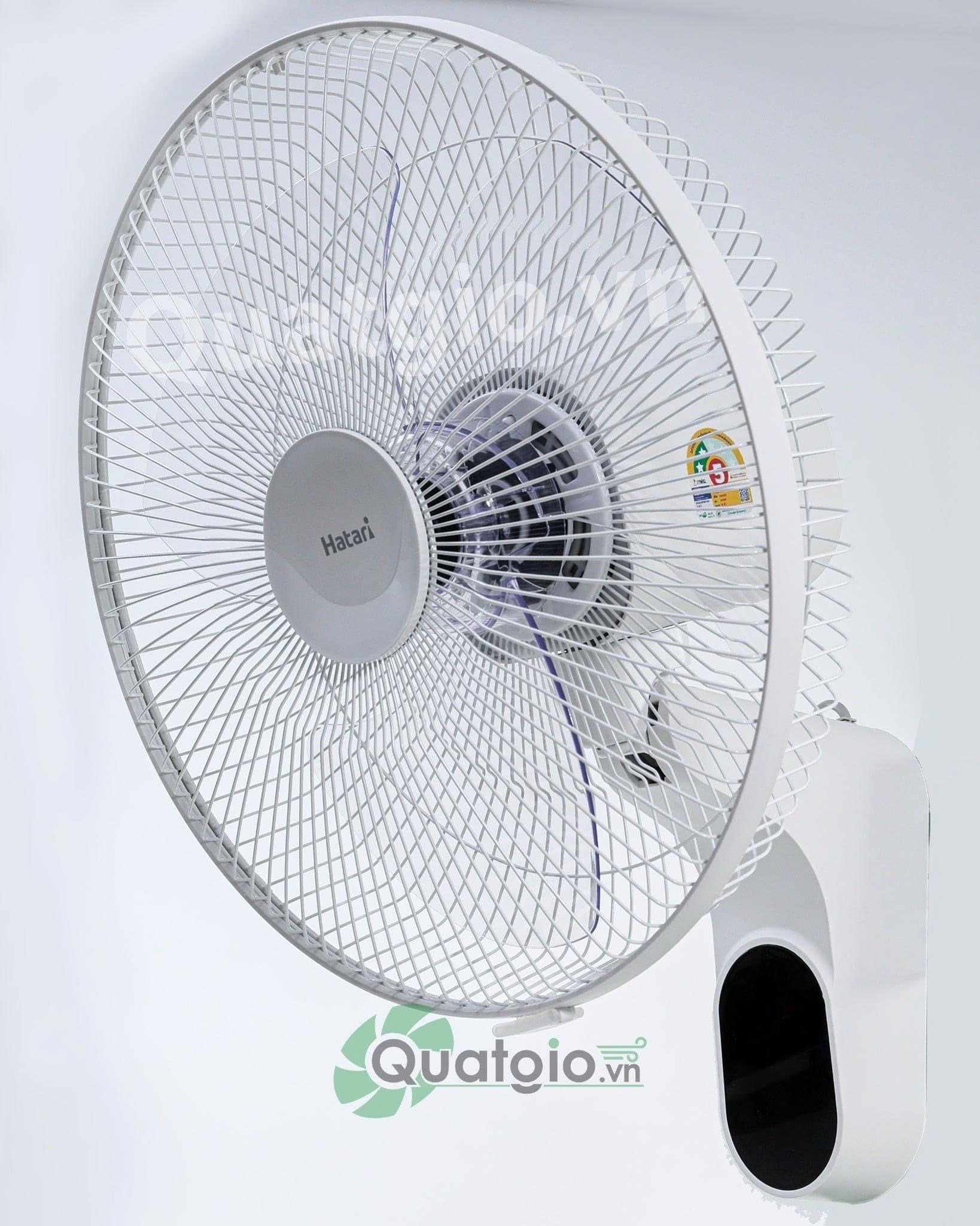 Quạt Thái Lan treo tường Hatari W18R1 64w 18" - Remote
