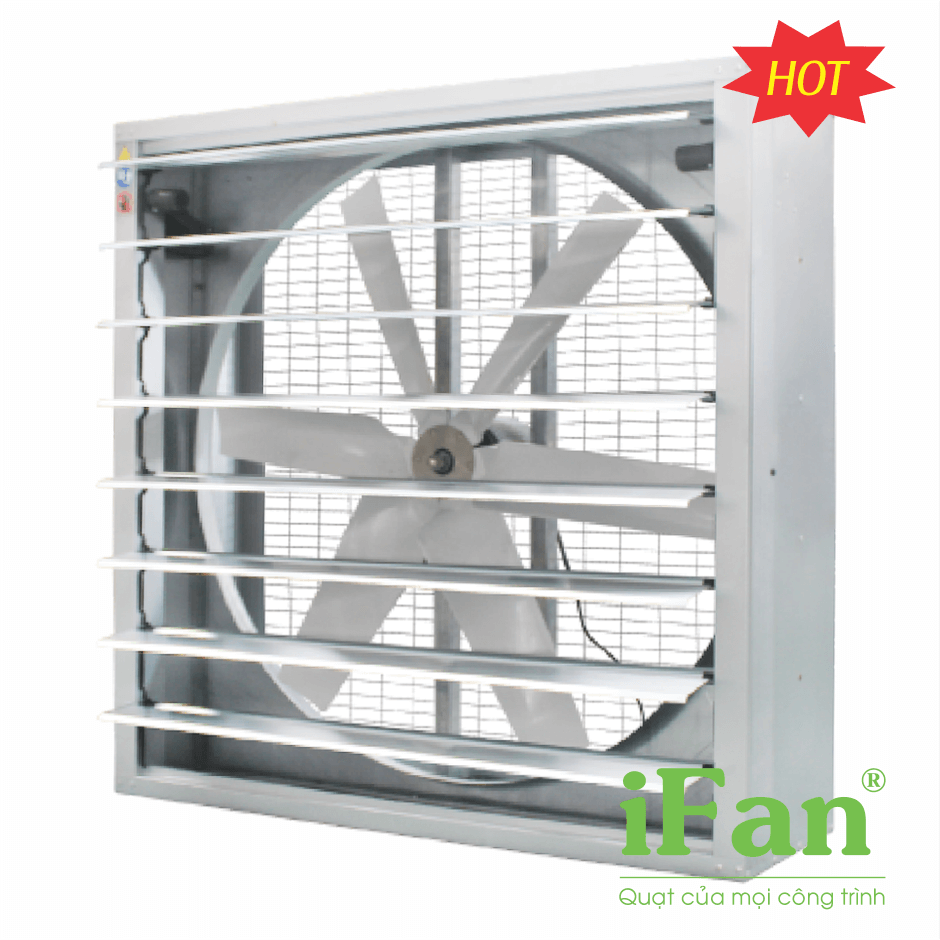 Quạt Thông Gió IFAN-36A / IFAN-42A / IFAN-48A / IFAN-54A - Cánh Composite - 380V