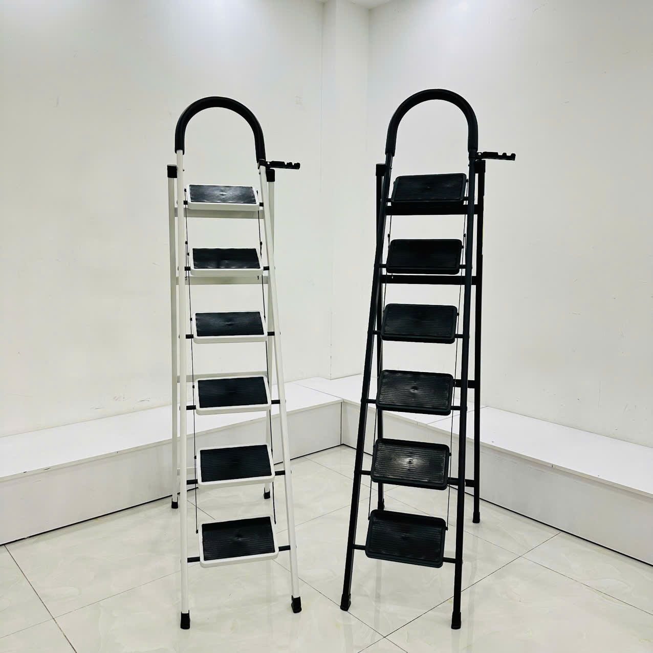 Thang ghế gia đình 6 bậc SUMIKA A306, chiều cao 140cm