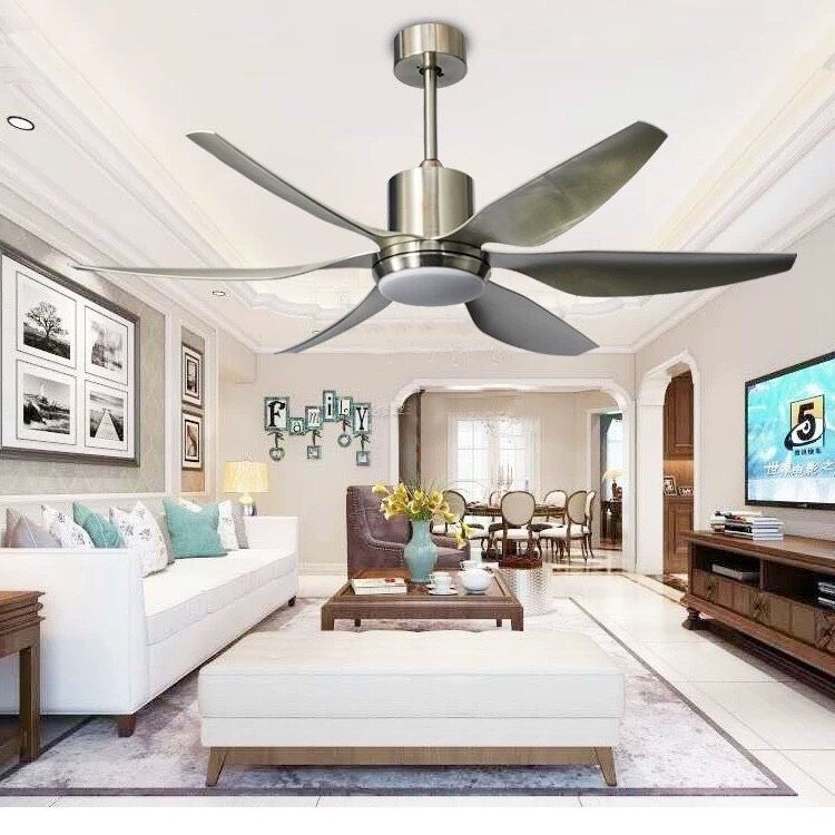 Quạt trần đèn 56YY-1330 (Màu bạc) - 1420mm