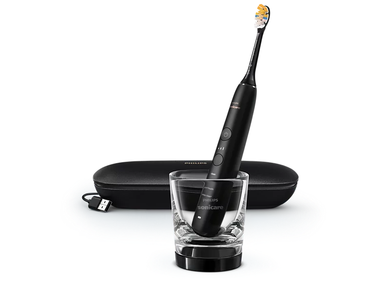 Bàn chải đánh răng điện Philips Sonicare DiamondClean HX9914/75 (Trắng) - HX9914/76 (Hồng)