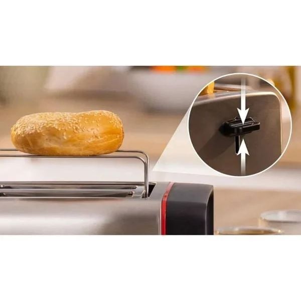 Máy nướng bánh mì sandwich Bosch TAT6M420 970W inox