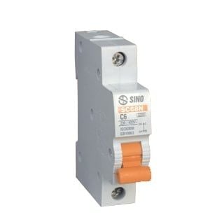 Cầu dao tự động MCB dạng tép 1P 10A 6kA Sino SC68N/C1010